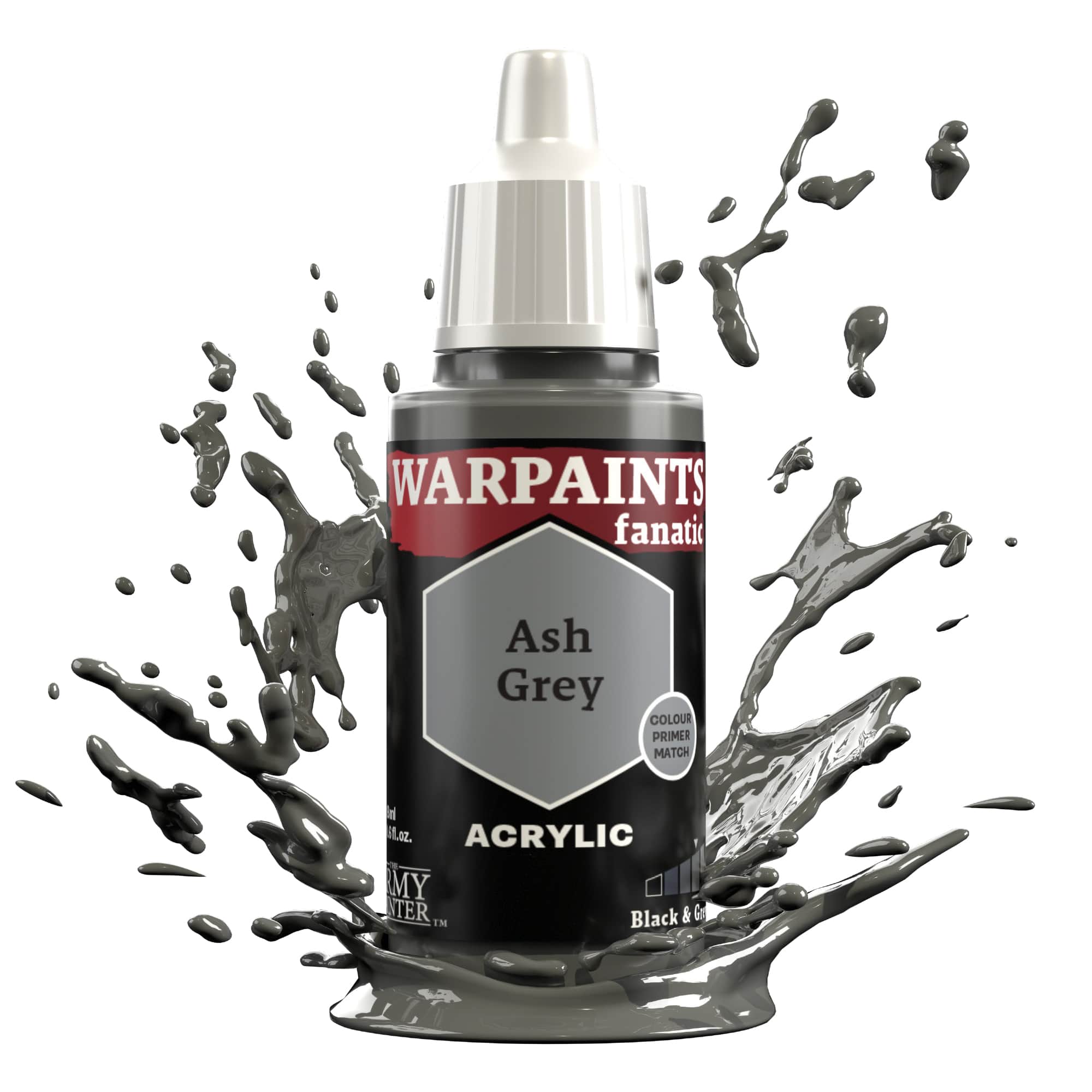 Army Painter Warpaints Fanatic: Ash Grey (6)