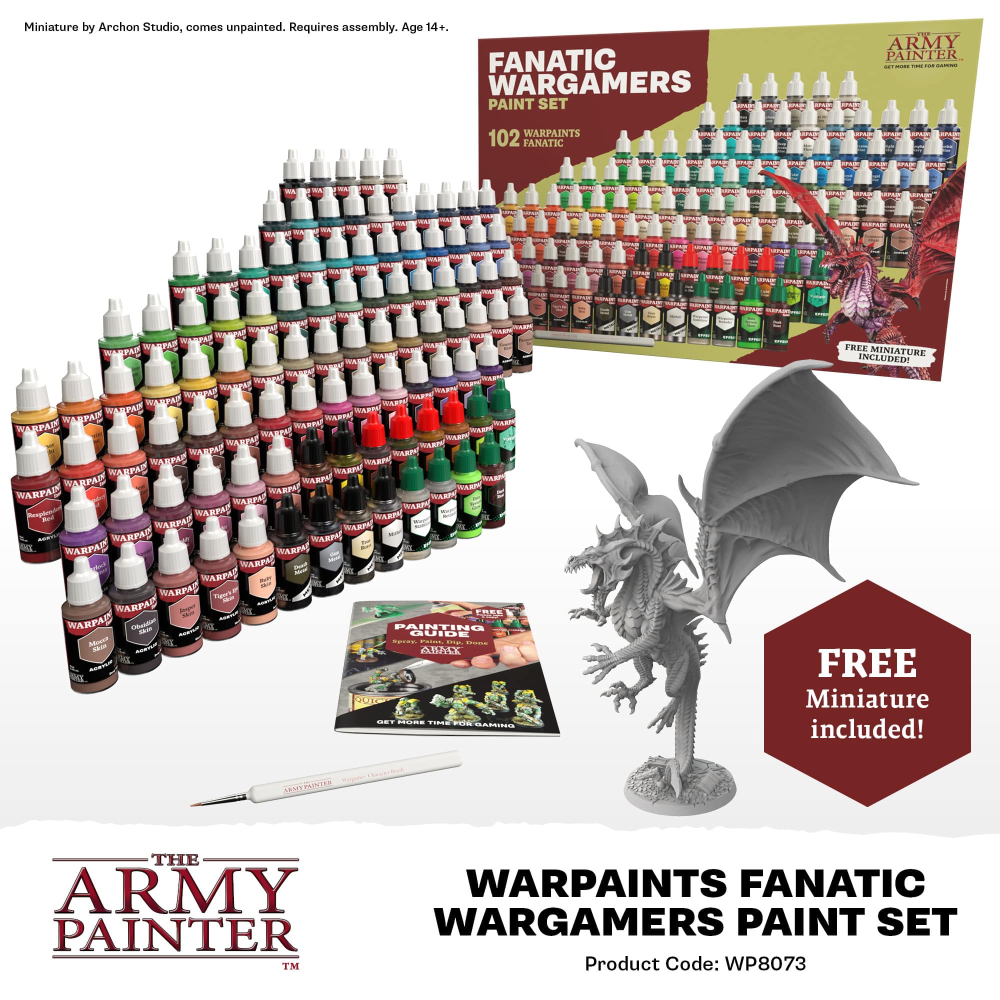 Army Painter – Warpaints Fanatic Wargamers Paint Set