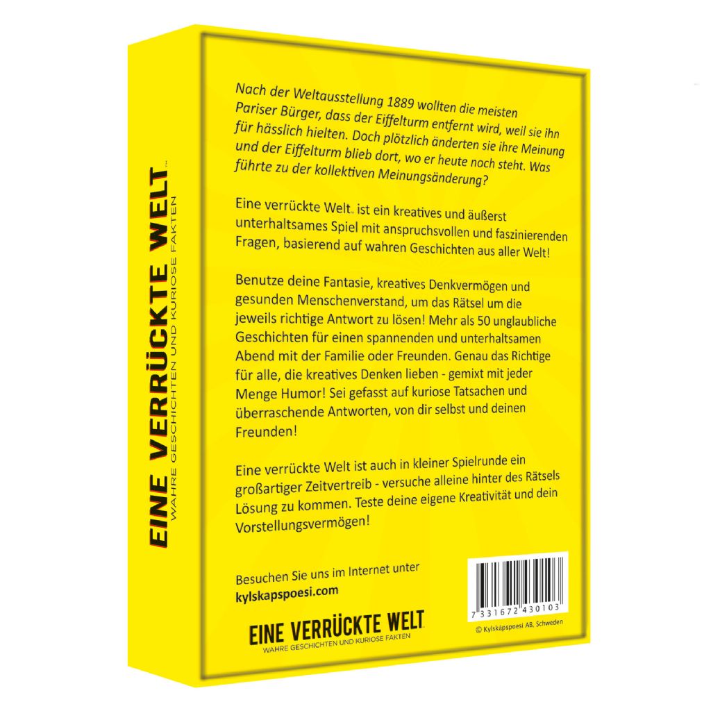 Eine verrückte Welt 1 – Wahre Geschichten & kuriose Fakten