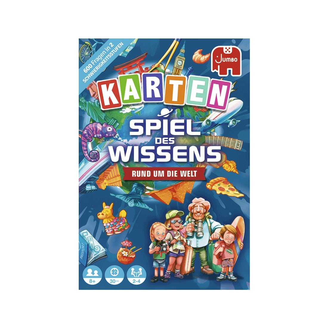Spiel des Wissens: Rund um die Welt Kartenspiel