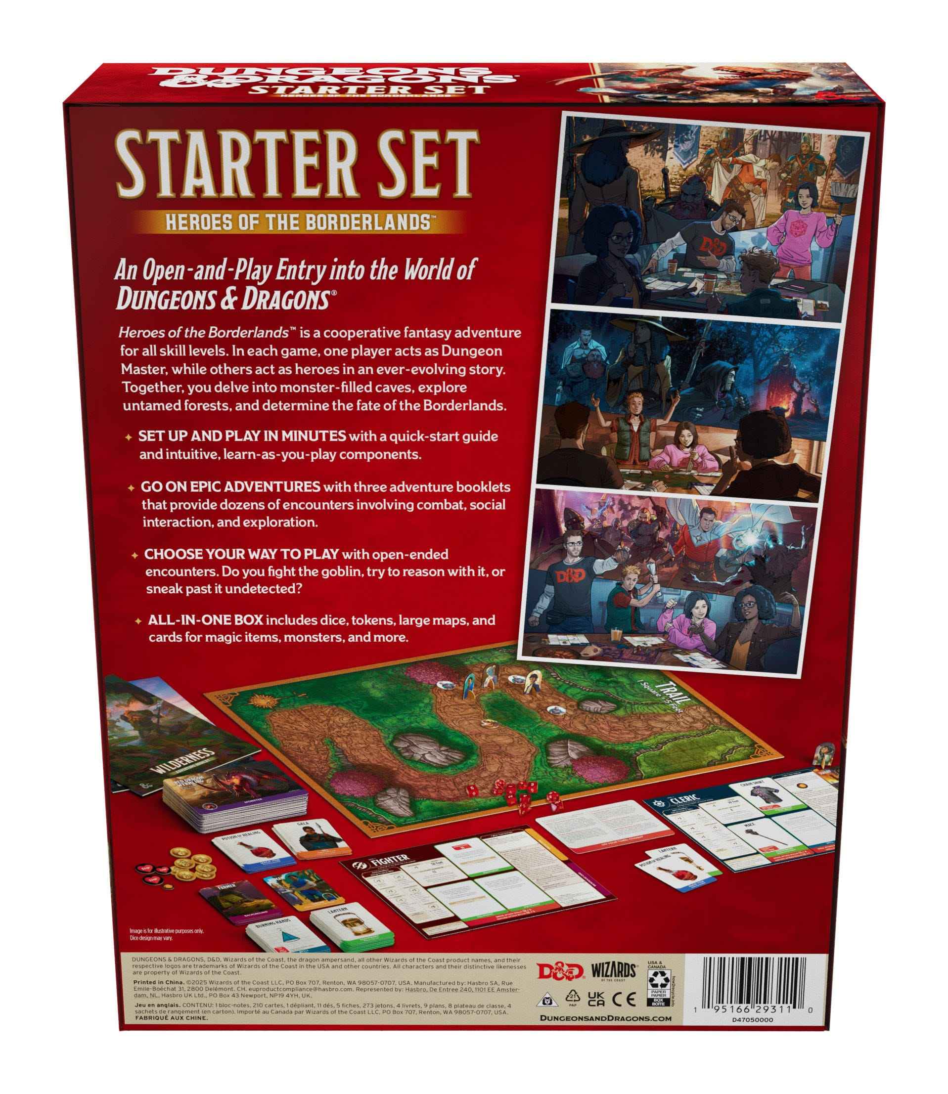 D&D: RPG Starter Set Heroes of the Borderlands (englisch)