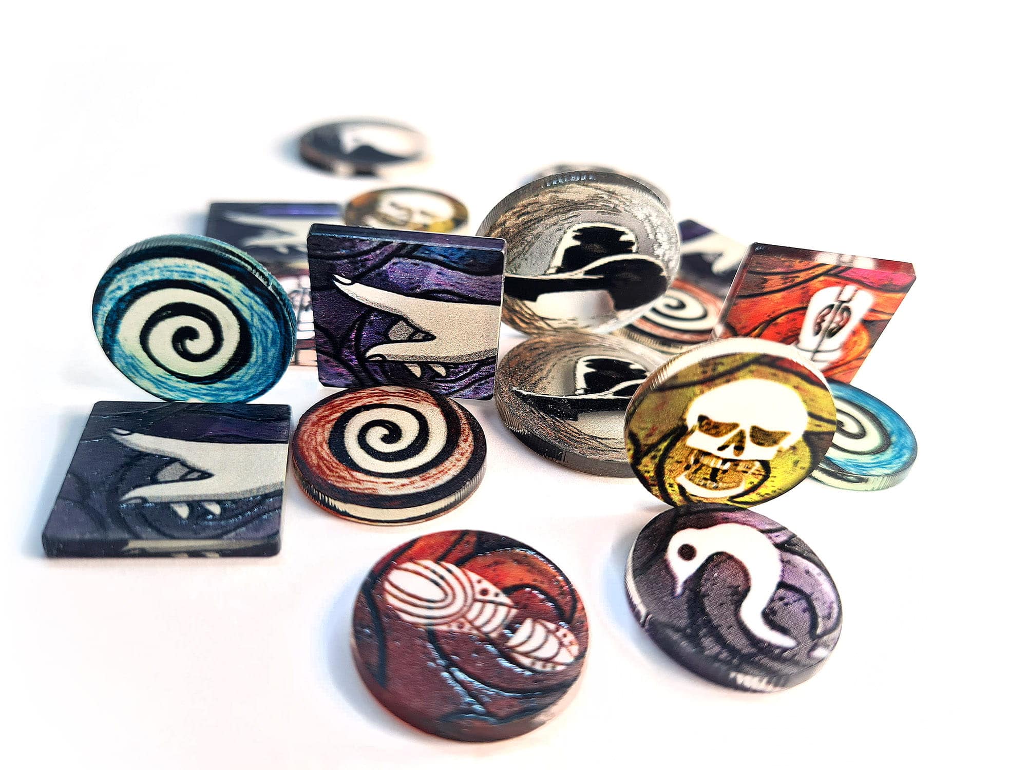 Token and Markers: Pagan: Fate of Roanoke Token Set