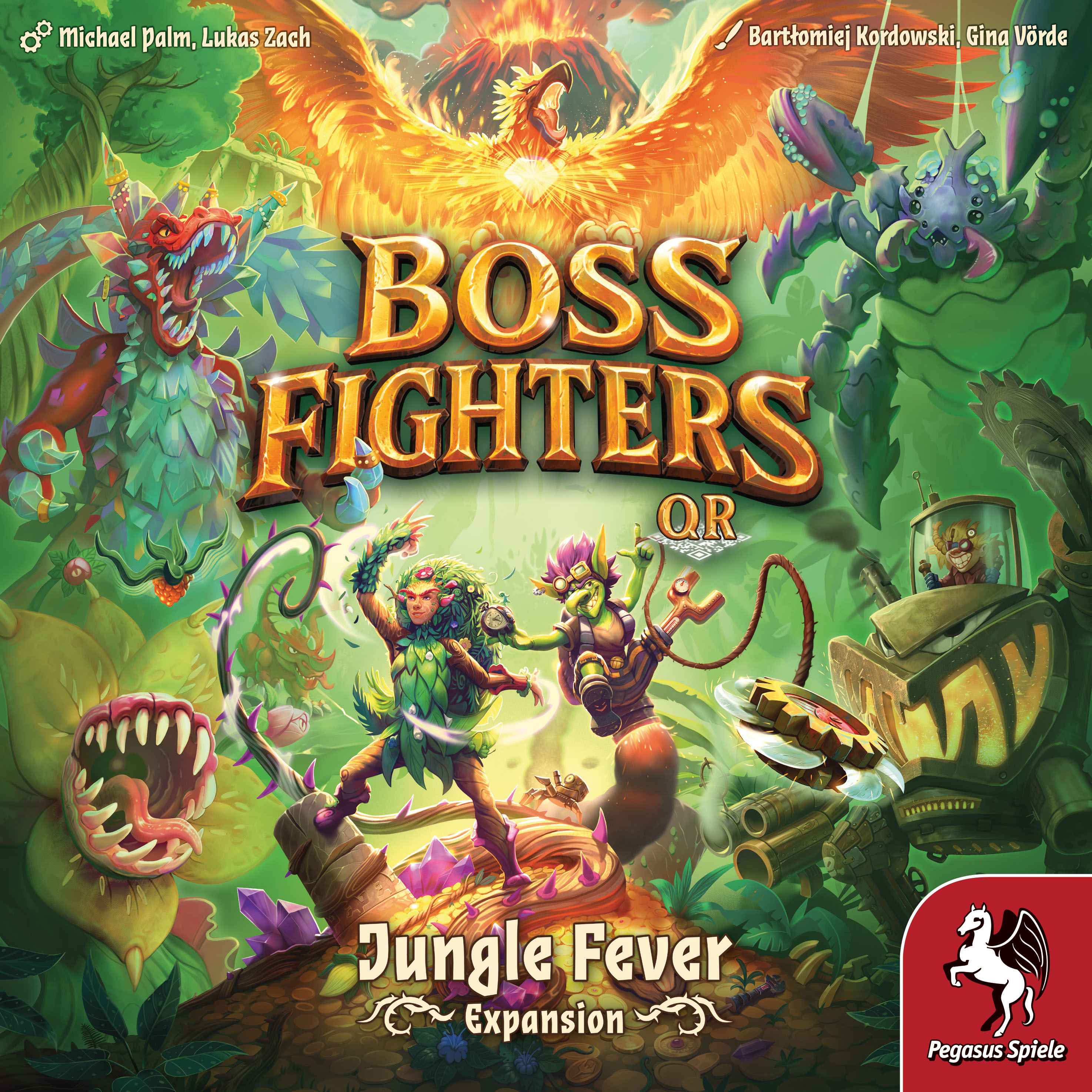 Boss Fighters QR: Jungle Fever [Expansion] (English Edition)