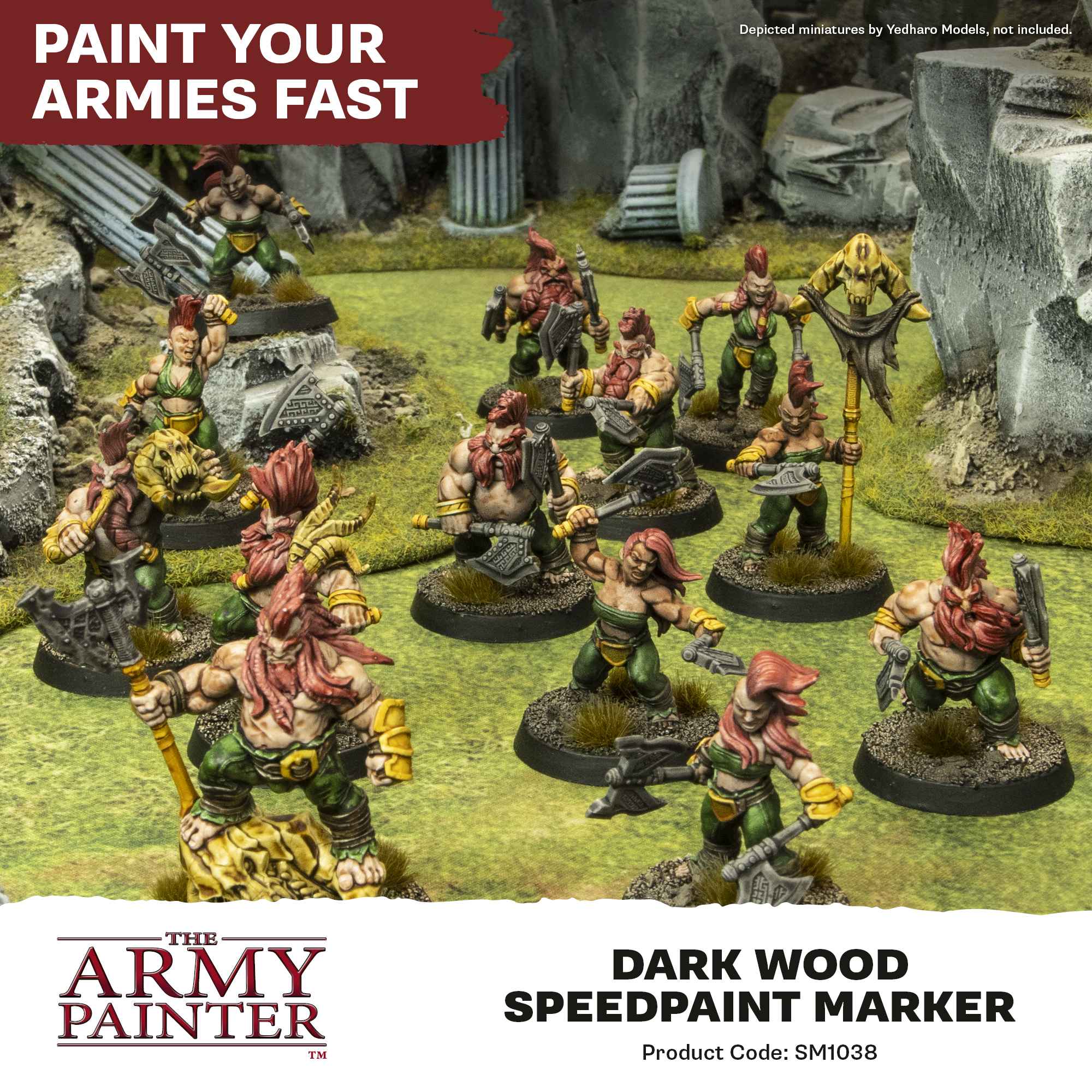 Army Painter Speedpaint: Marker Dark Wood (6)