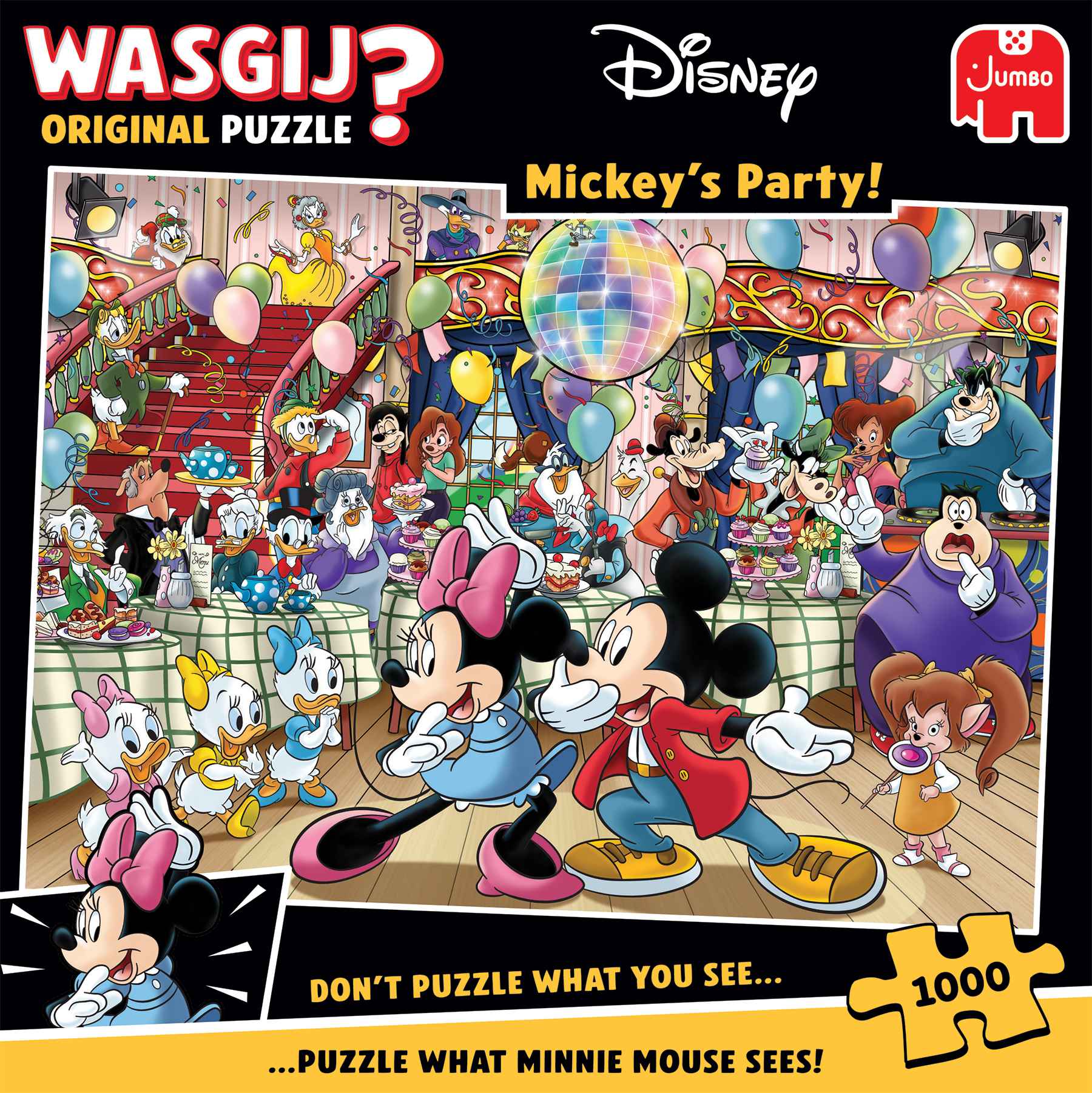 Wasgij Disney: Mickys Party (1000 Teile)