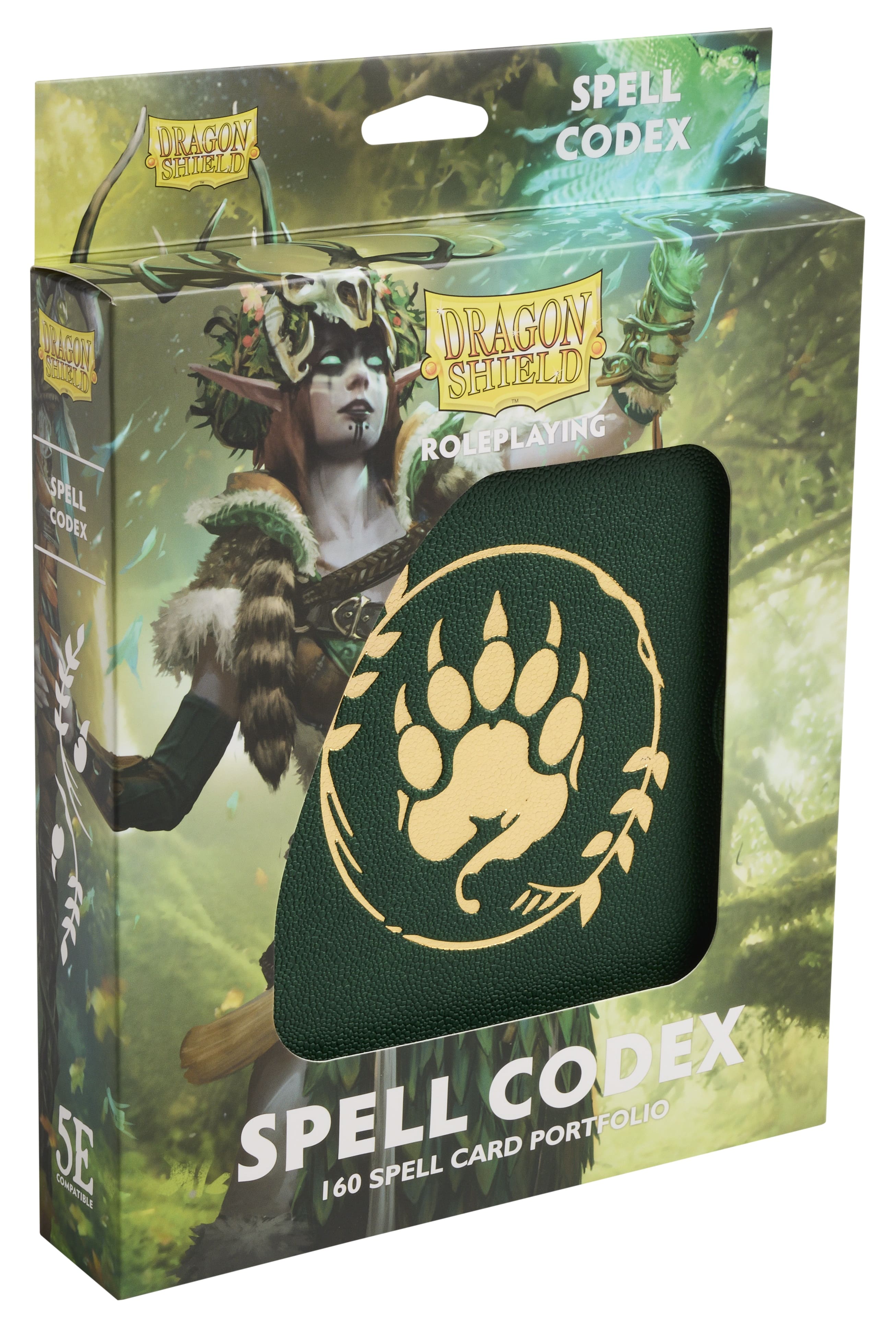 Dragon Shield: Spell Codex – Forest Green (160)