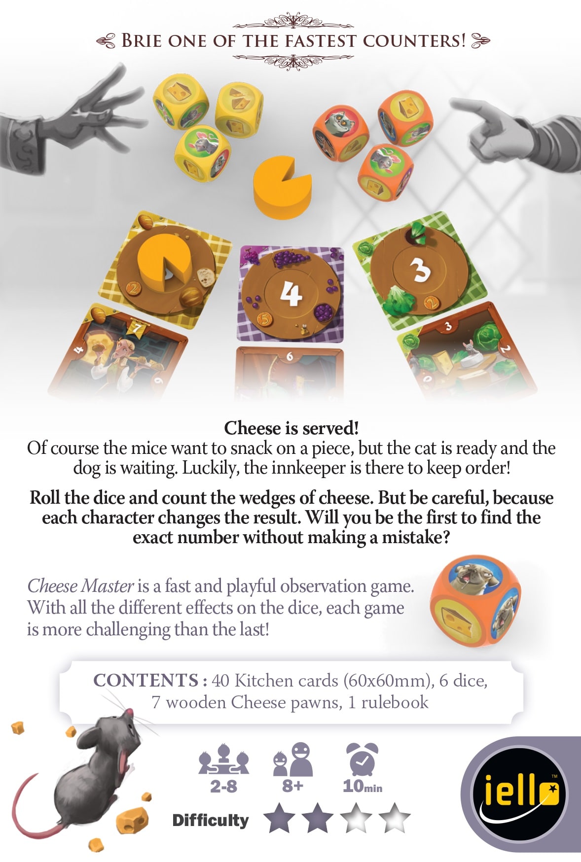Cheese Master (Mini Game, englisch)