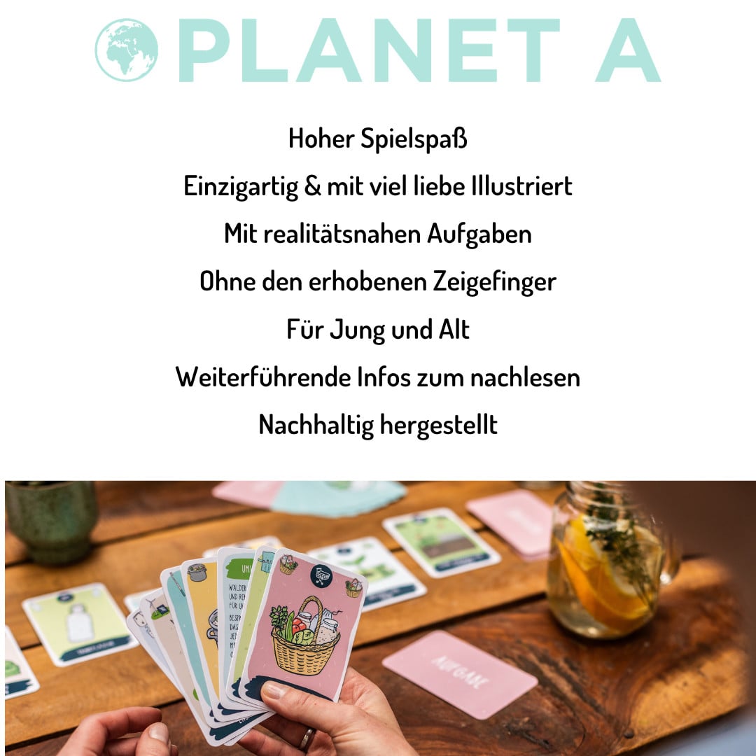 Planet A - Das nachhaltige Kartenspiel