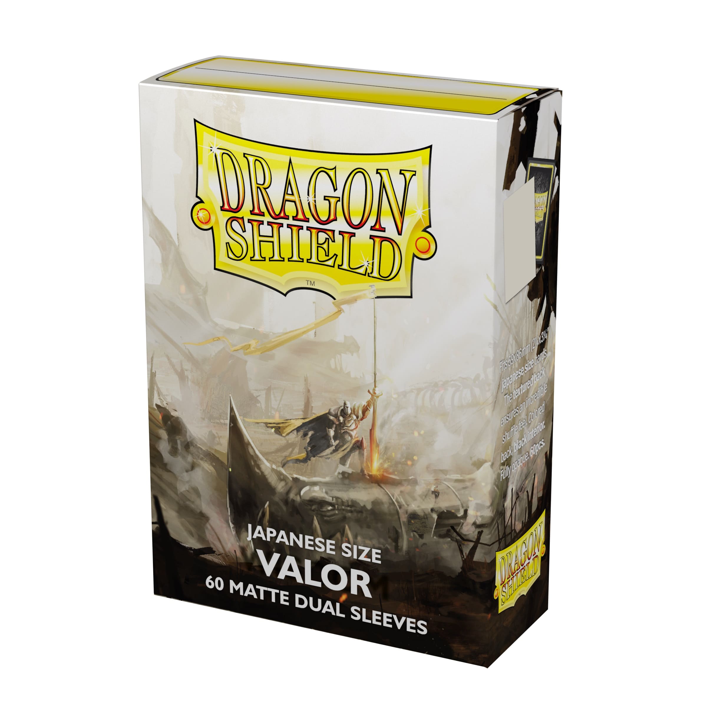 Dragon Shield: Japanese Art Sleeves Matte Dual – Valor (60)