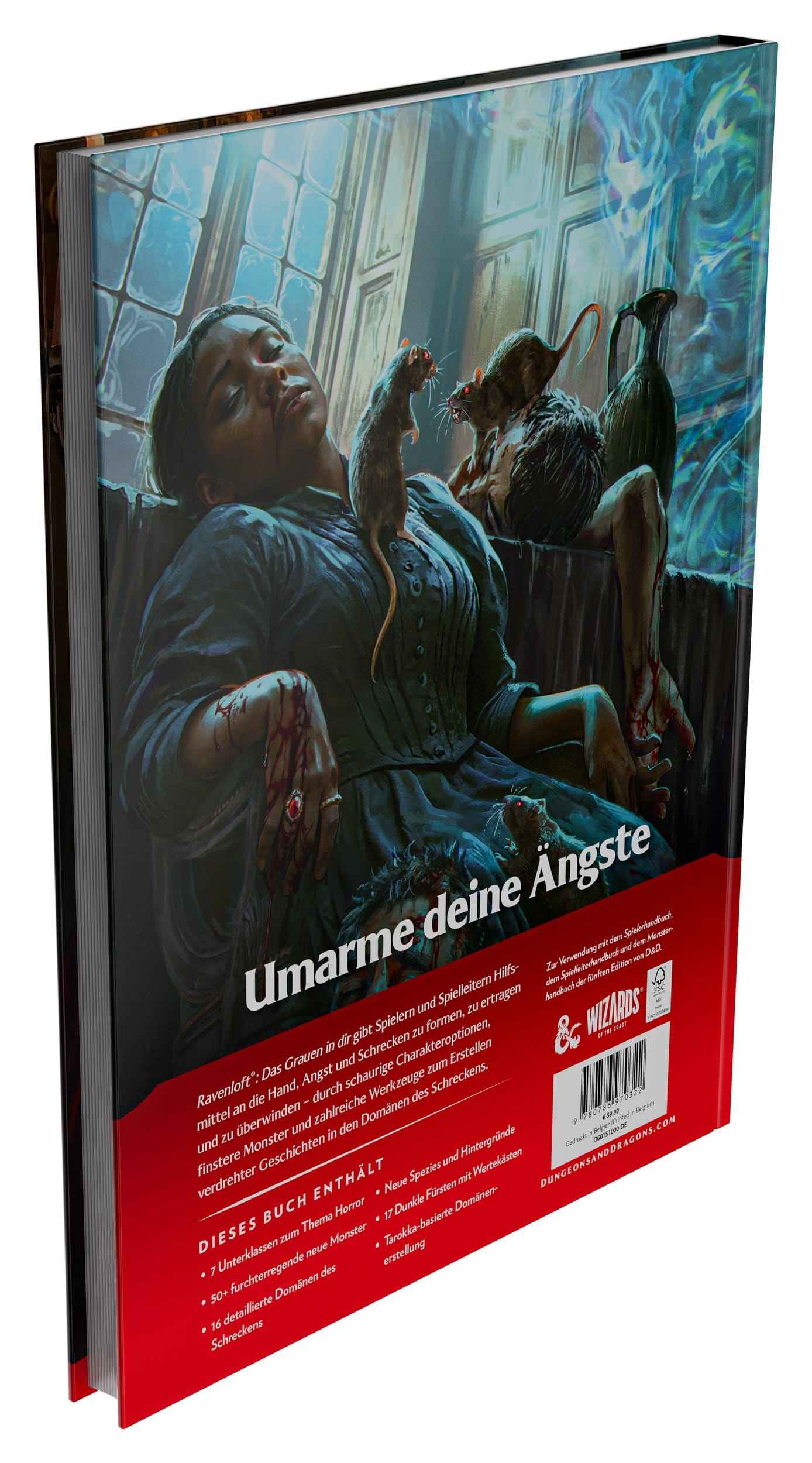 D&D RPG Ravenloft: Das Grauen in Dir Buch (deutsch)