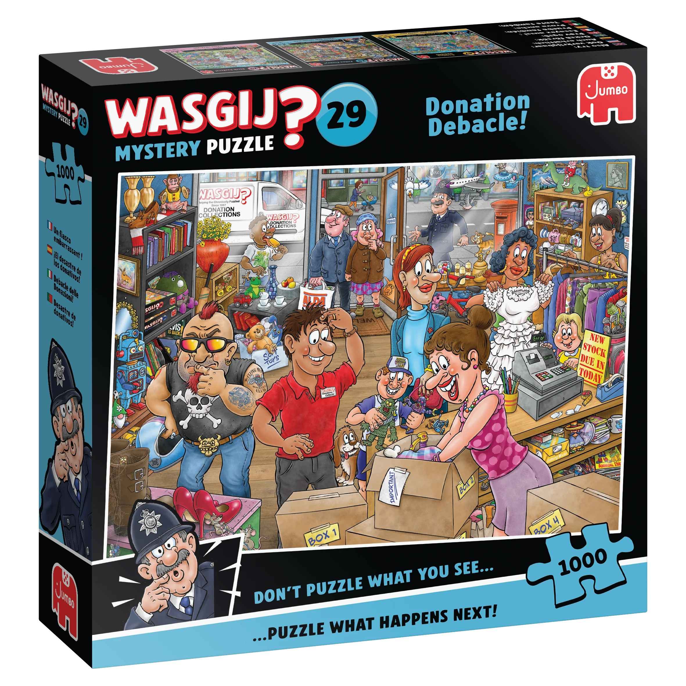 Wasgij Mystery 29: Spenden-Desaster (1000 Teile)