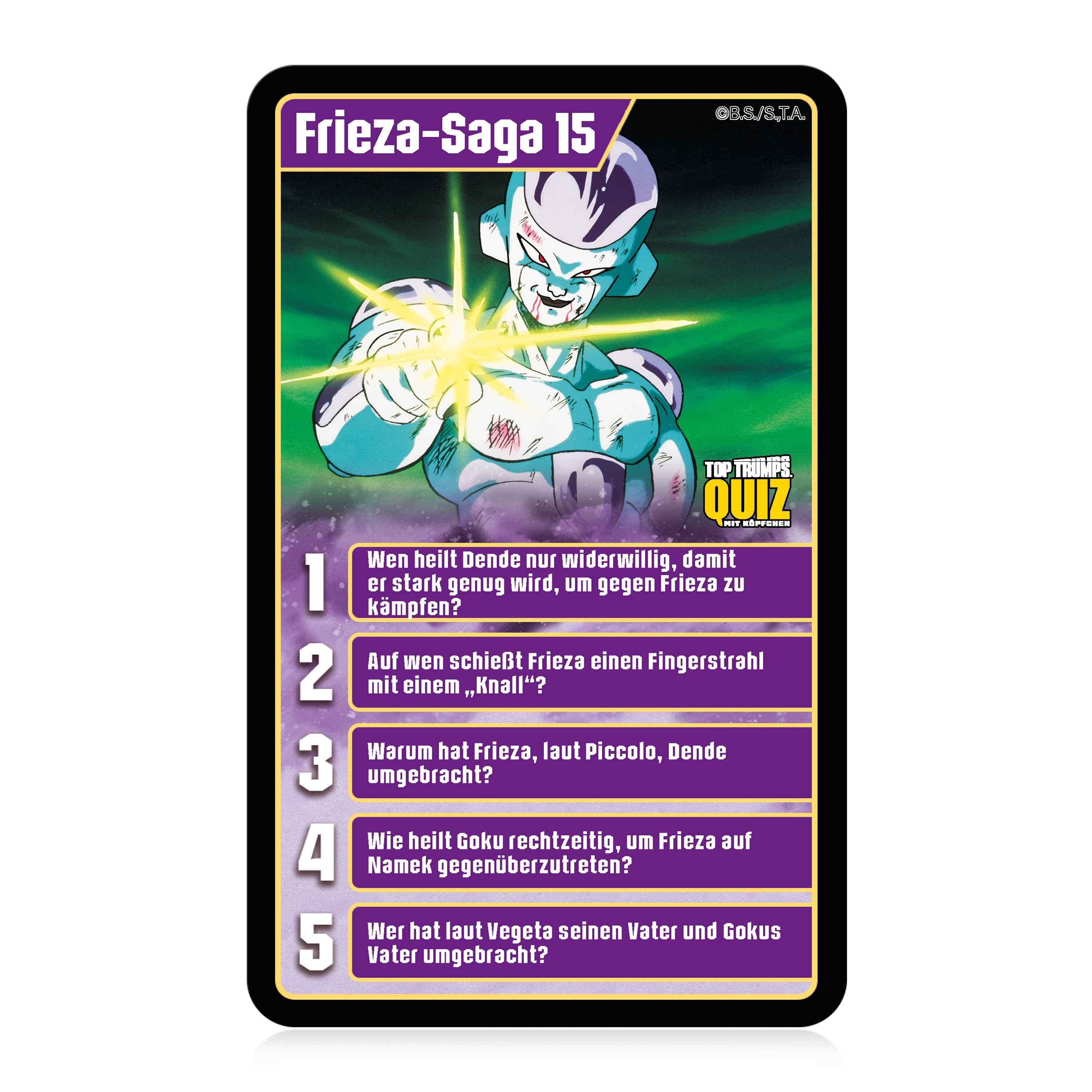 Top Trumps Quiz – Dragon Ball Z