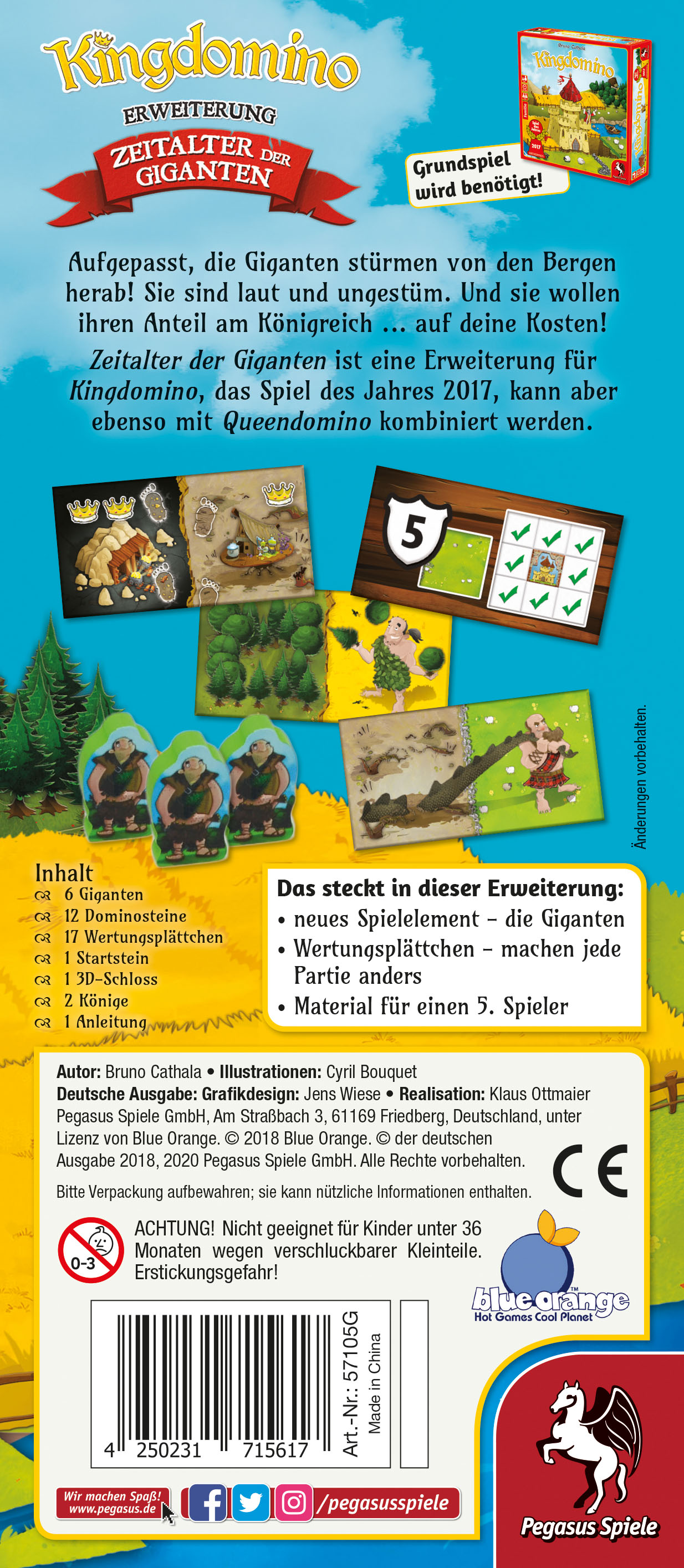 Kingdomino: Zeitalter der Giganten [Erweiterung]
