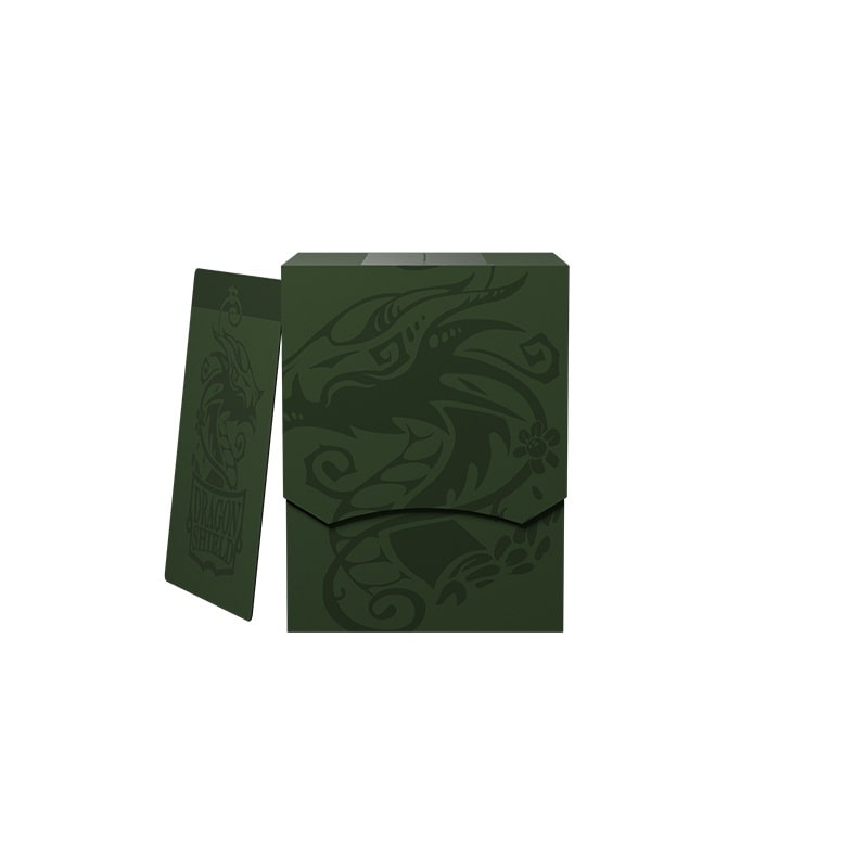 Dragon Shield: Deck Shell 100+: Forest Green