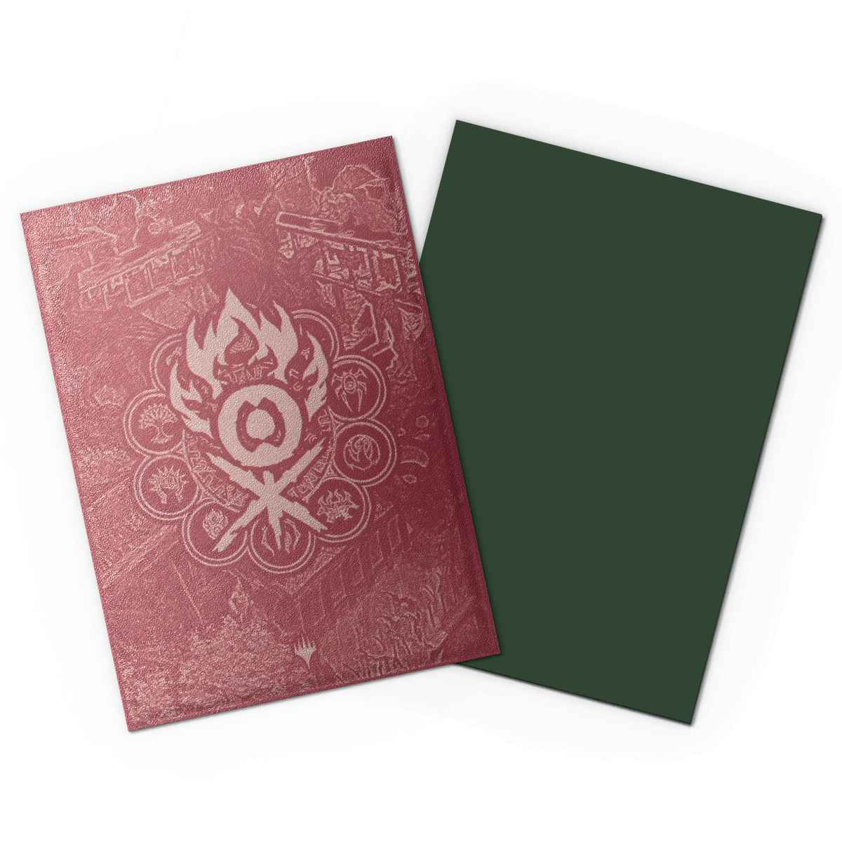 Dragon Shield: Dual Matte Art Sleeves – Guildpact Series - Gruul Clans