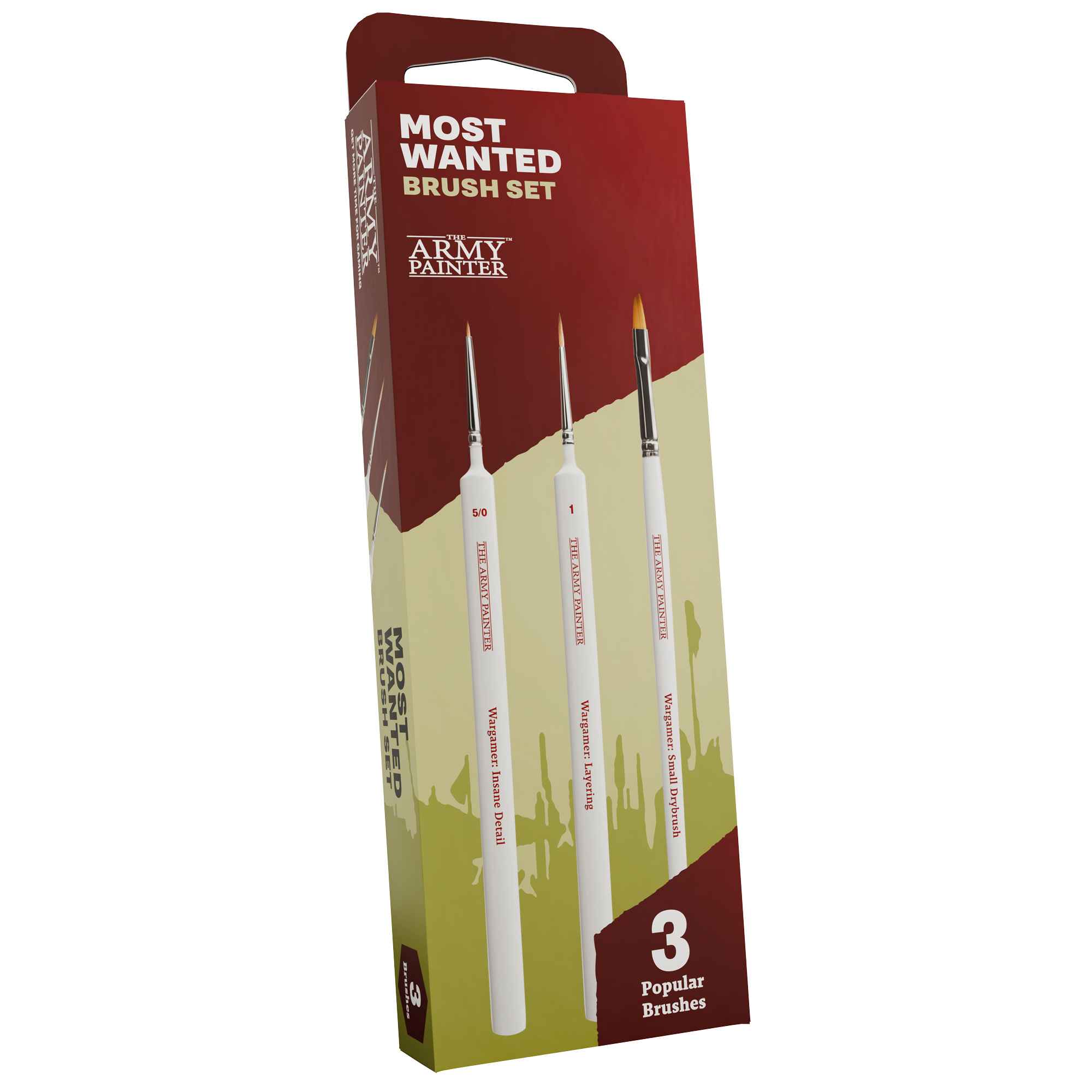 Army Painter Most Wanted Brush Set *new*