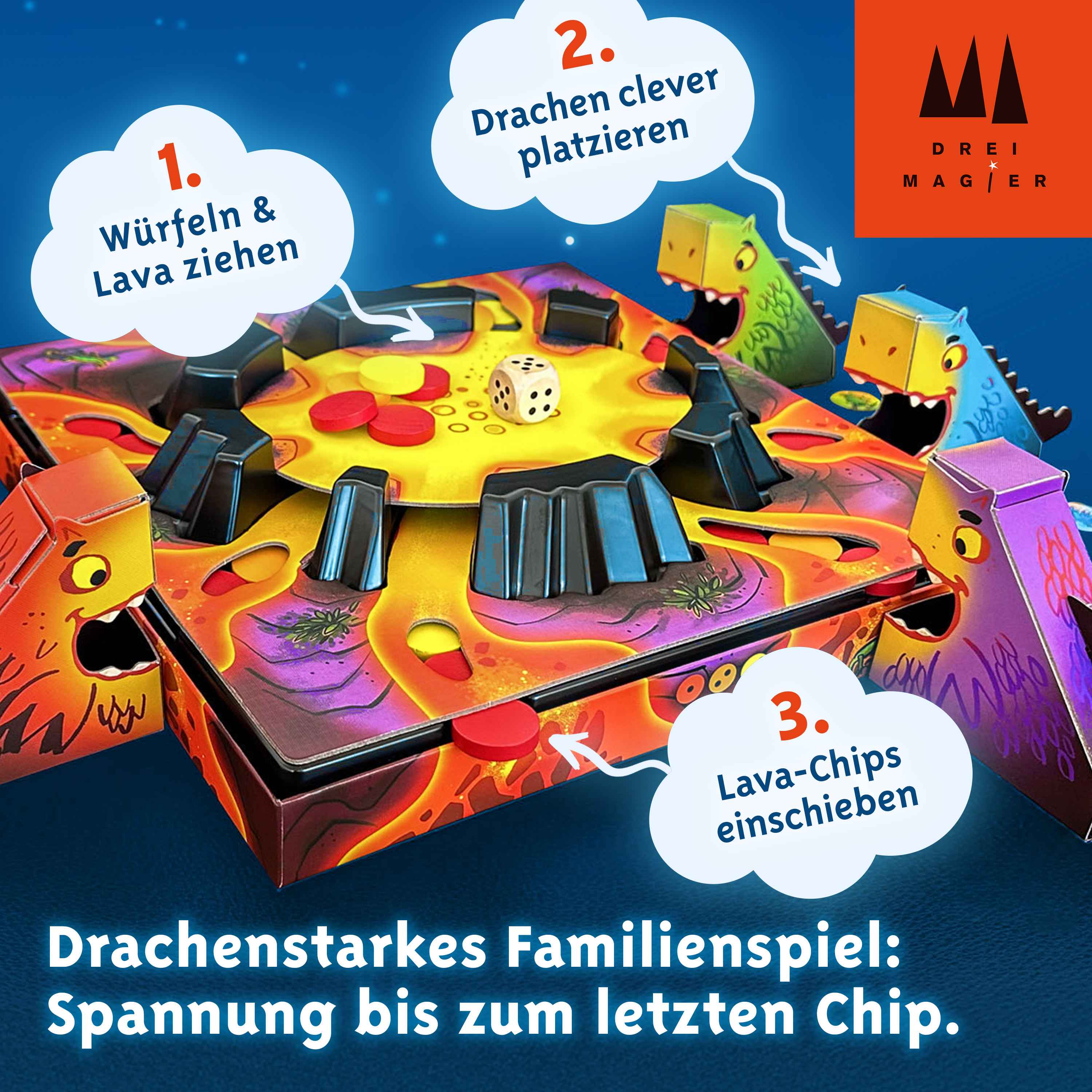 Lecker Lava *Empfohlen Kinderspiel des Jahres 2024*