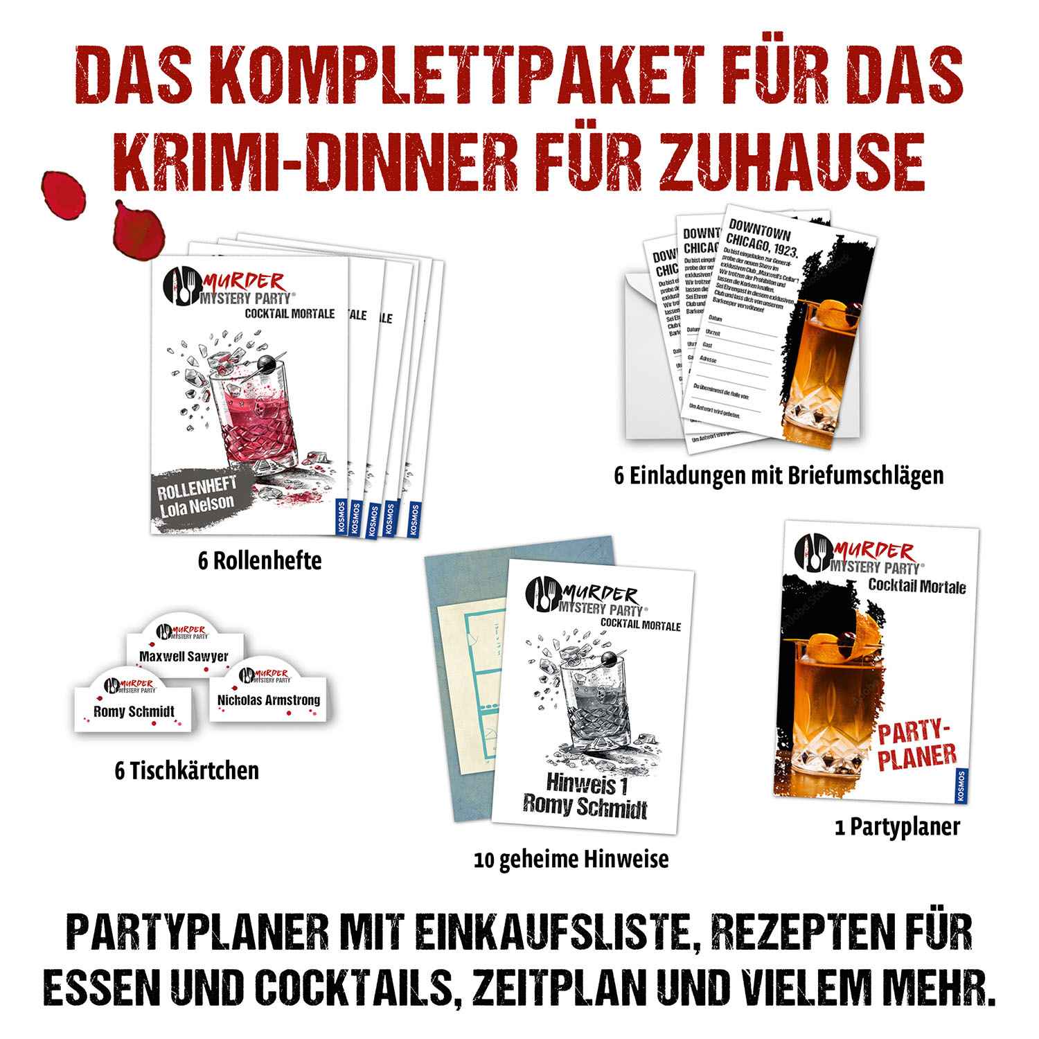 Murder Mystery Party – Cocktail Mortale
