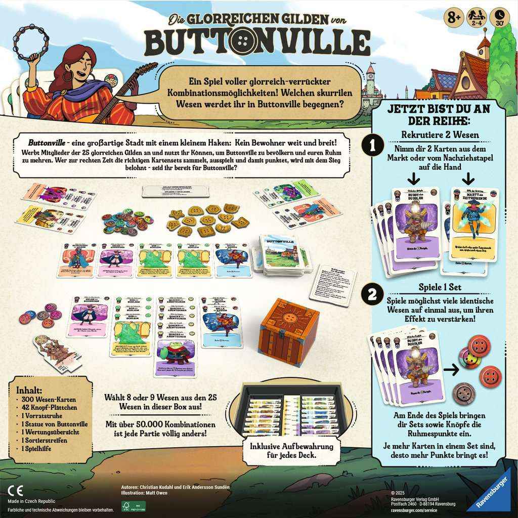 Die glorreichen Gilden von Buttonville