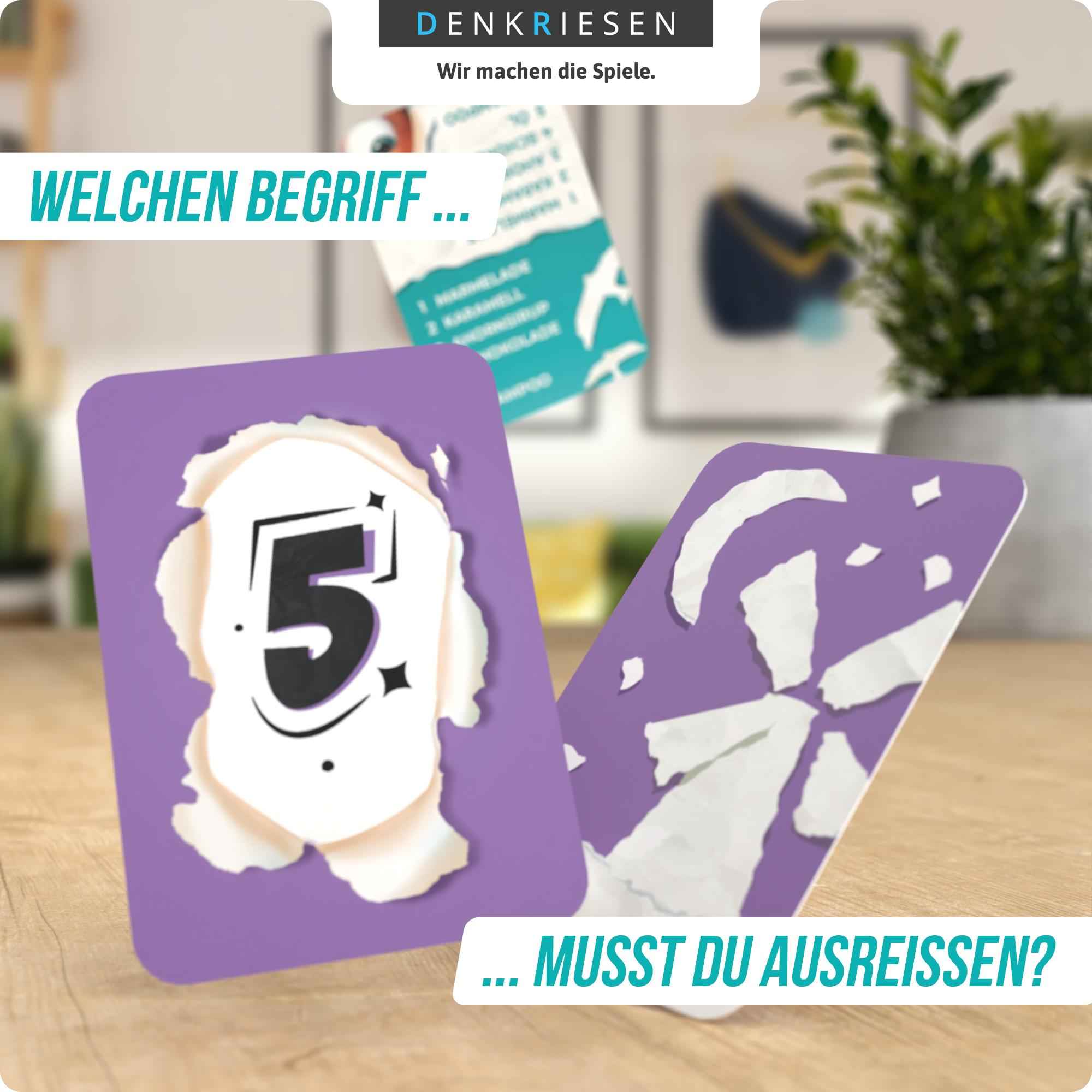 Reiss aus – "Das mitreißende Partyspiel!"