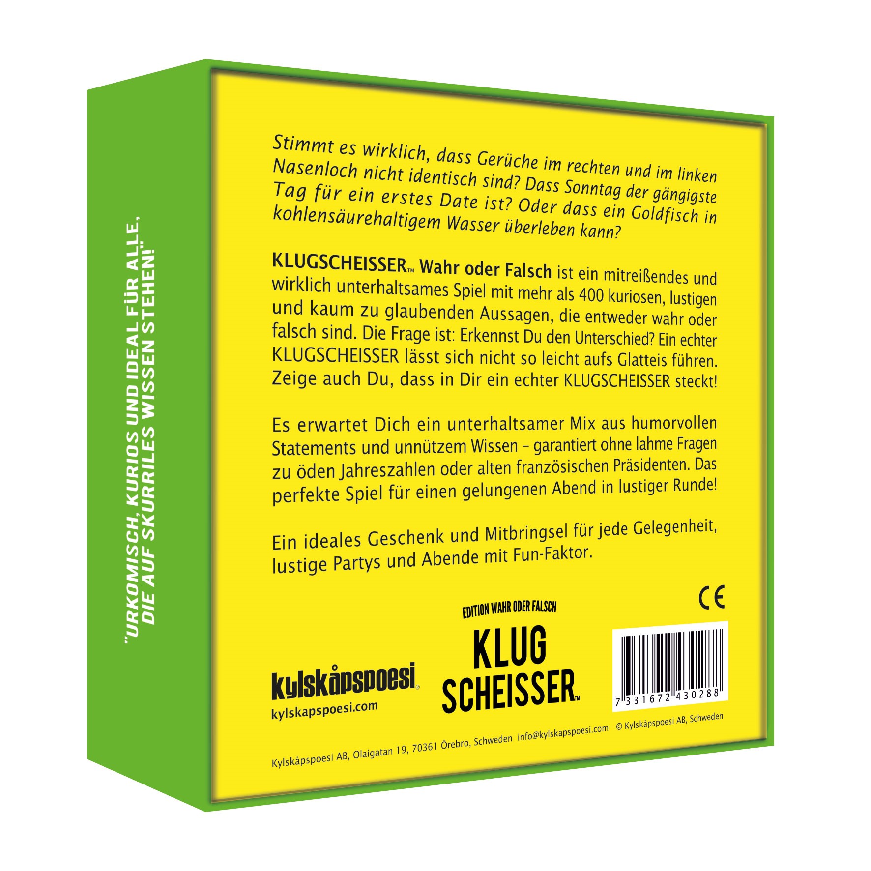 Klugscheisser – Wahr oder Falsch Edition