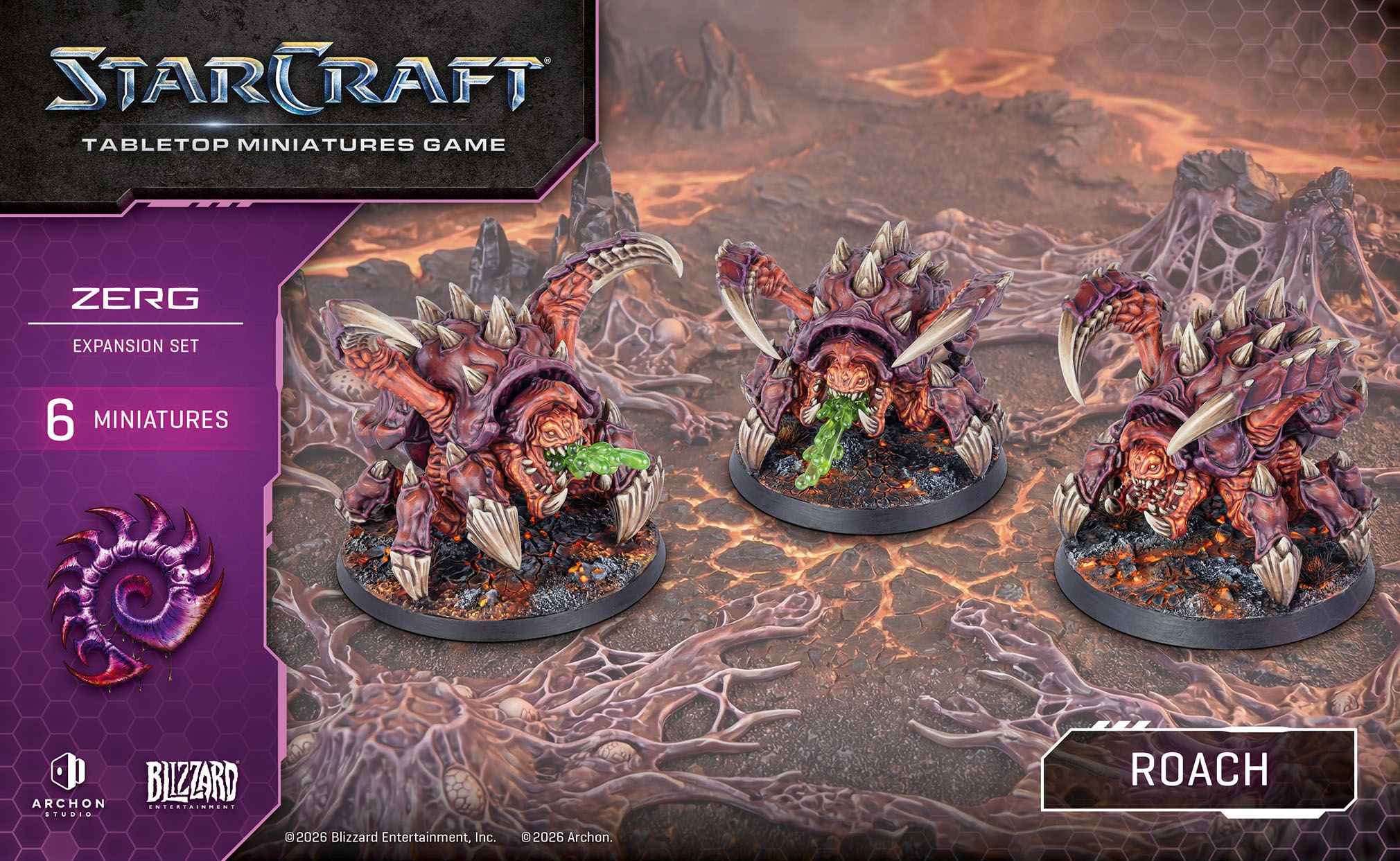 Starcraft: Roach- Zerg [Expansion Set]