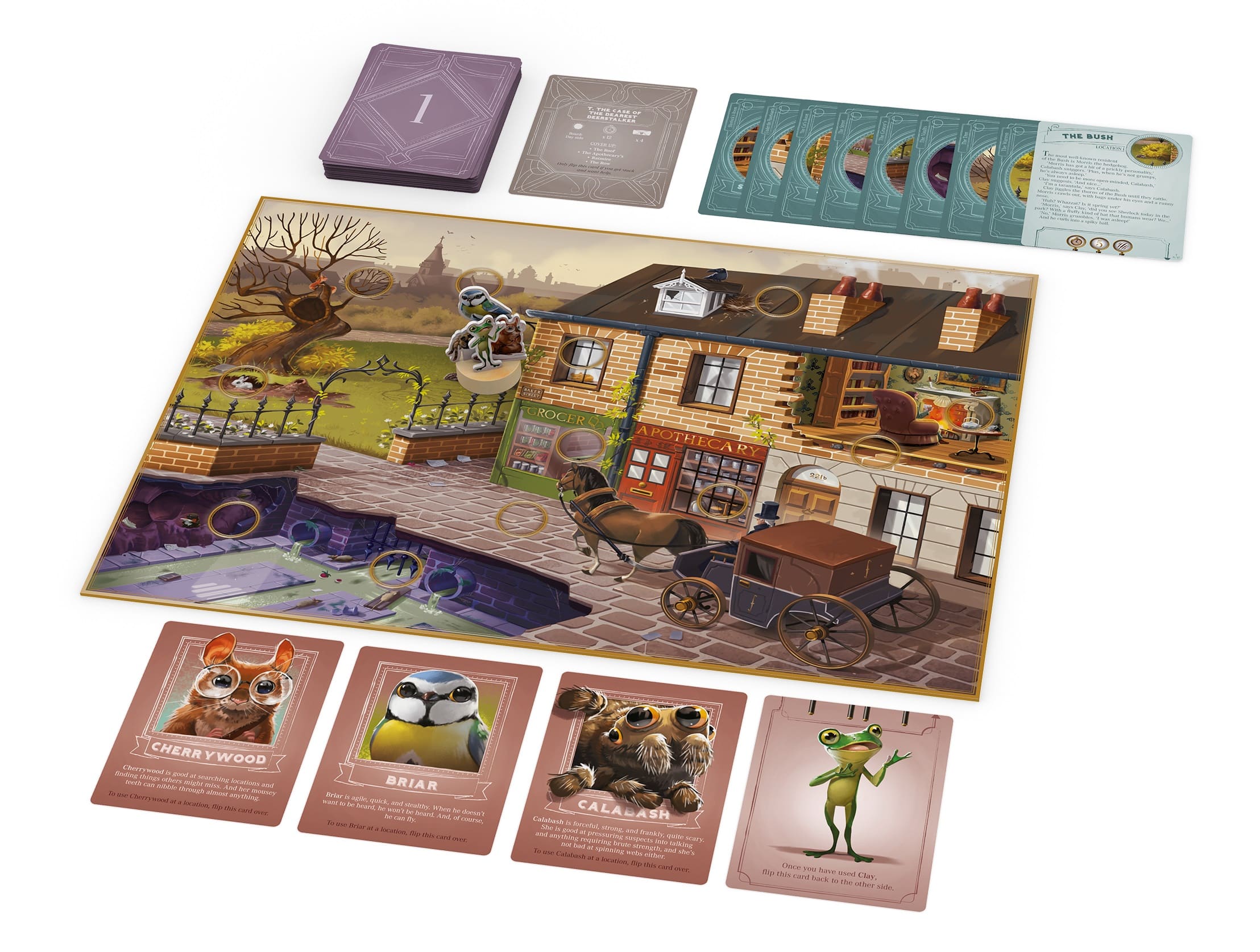 The Animals of Baker Street (englisch) * empfohlen Spiel des Jahres 2025*