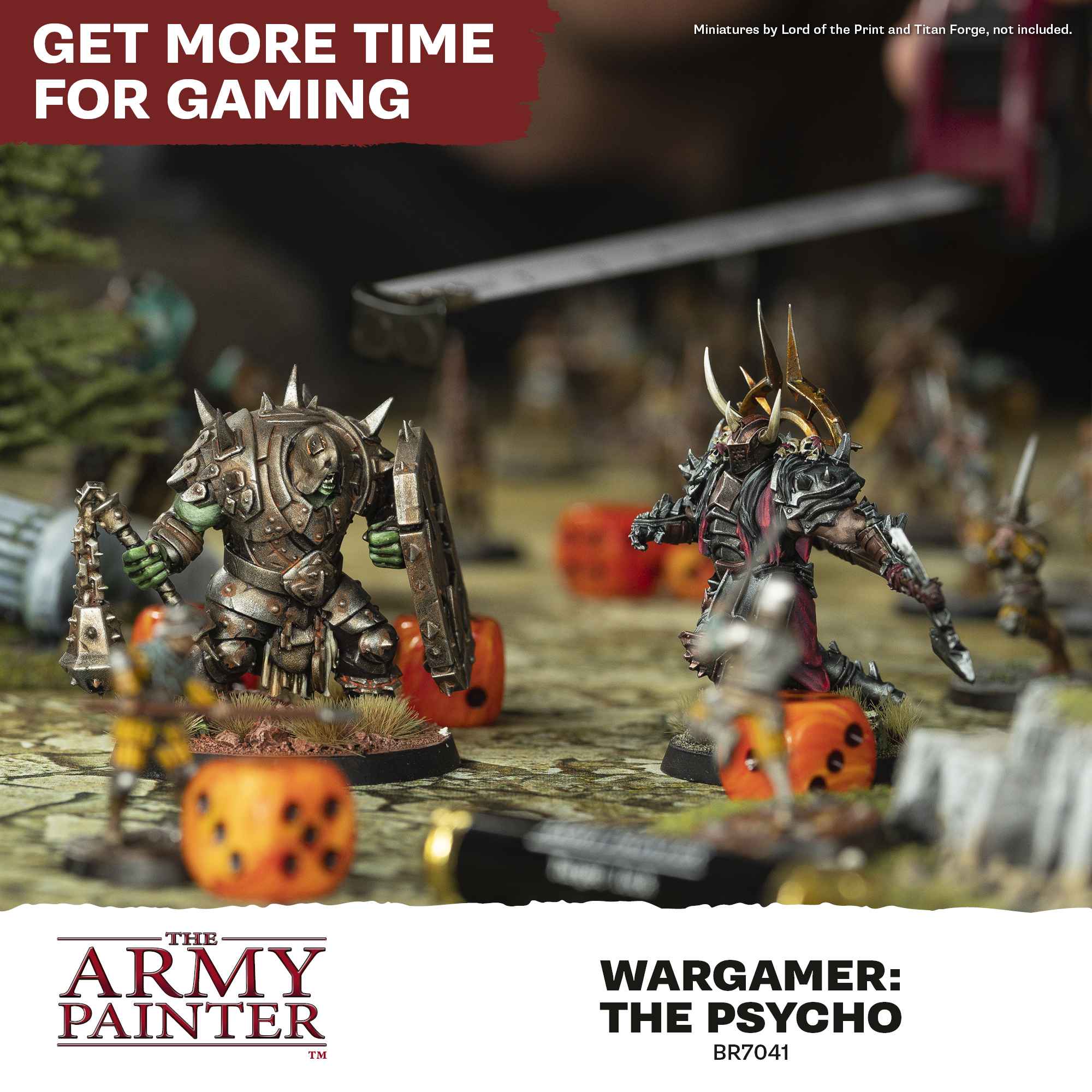 Wargamer Brush - The Psycho *new* (10)
