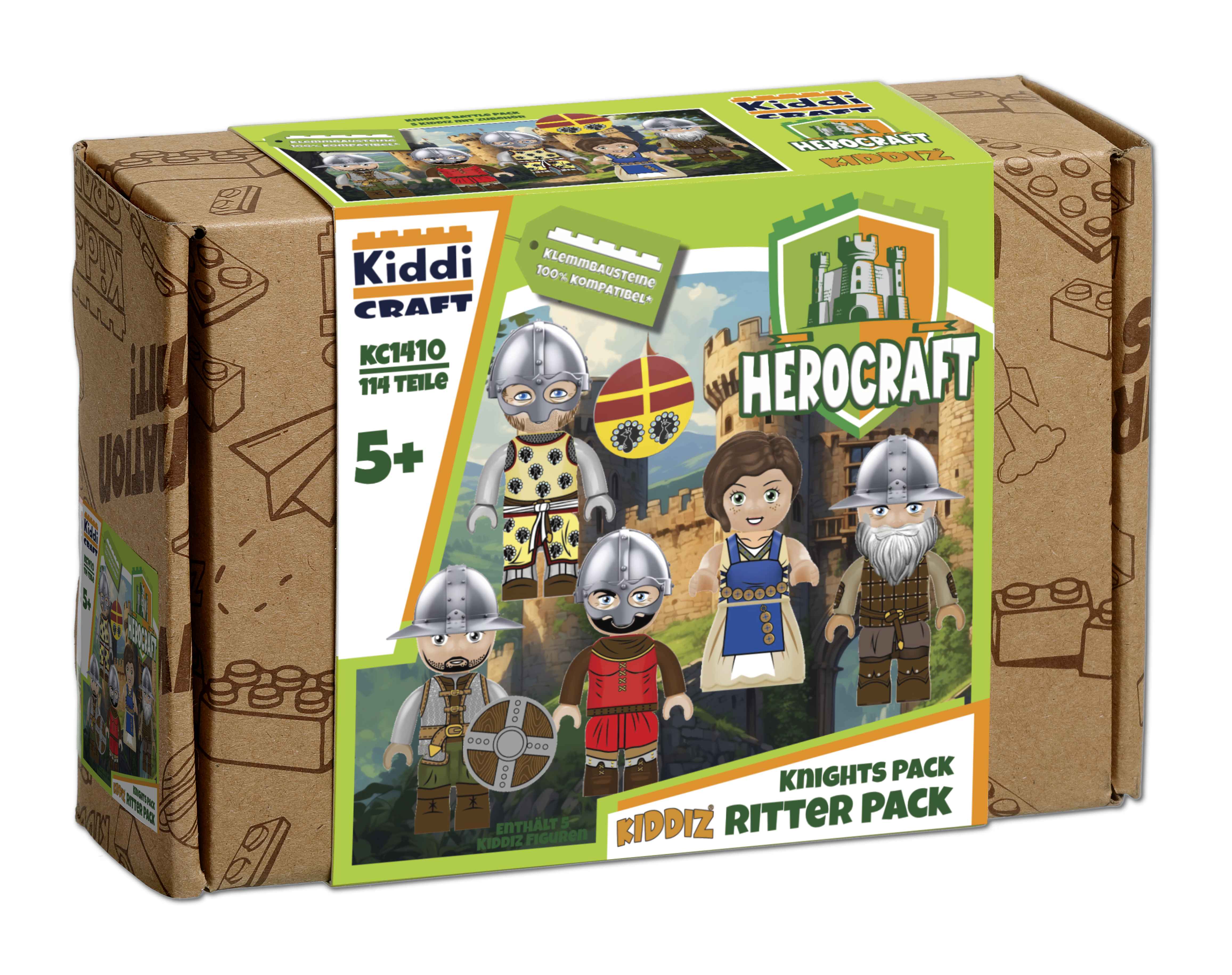 Herocraft KIDDIZ Figuren-Pack: Ritter