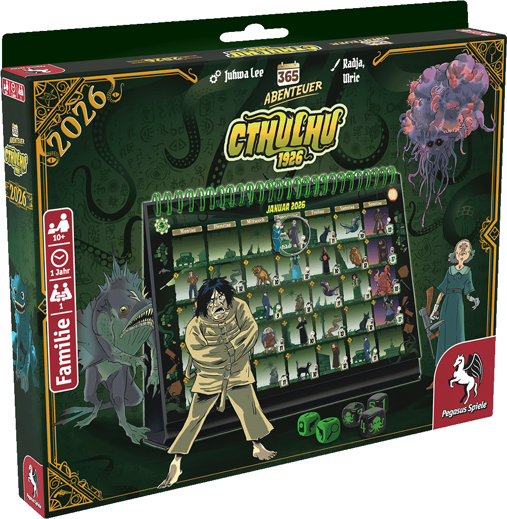 365 Abenteuer– Cthulhu 1926 [Kalender Edition 2026]