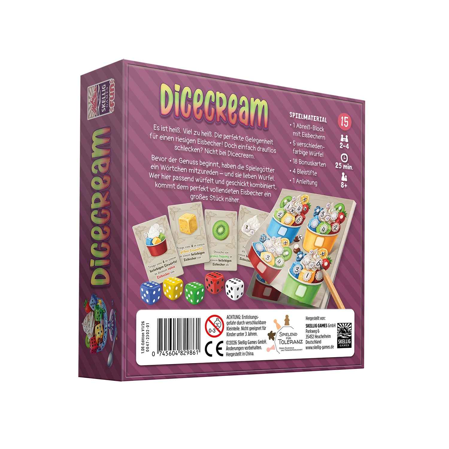 Dicecream