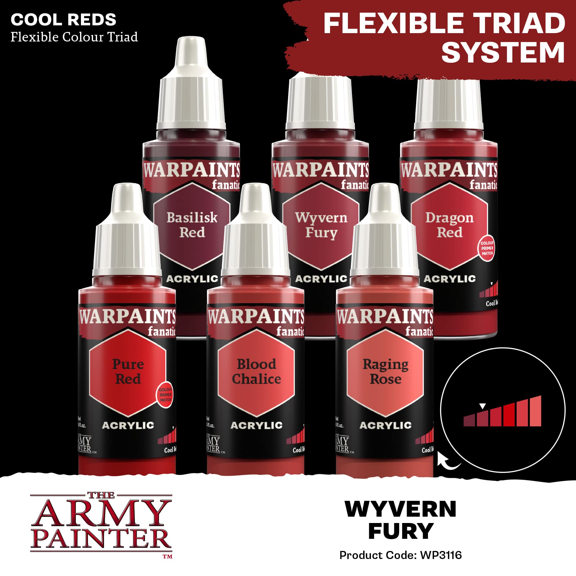 Army Painter Warpaints Fanatic: Wyvern Fury (6)