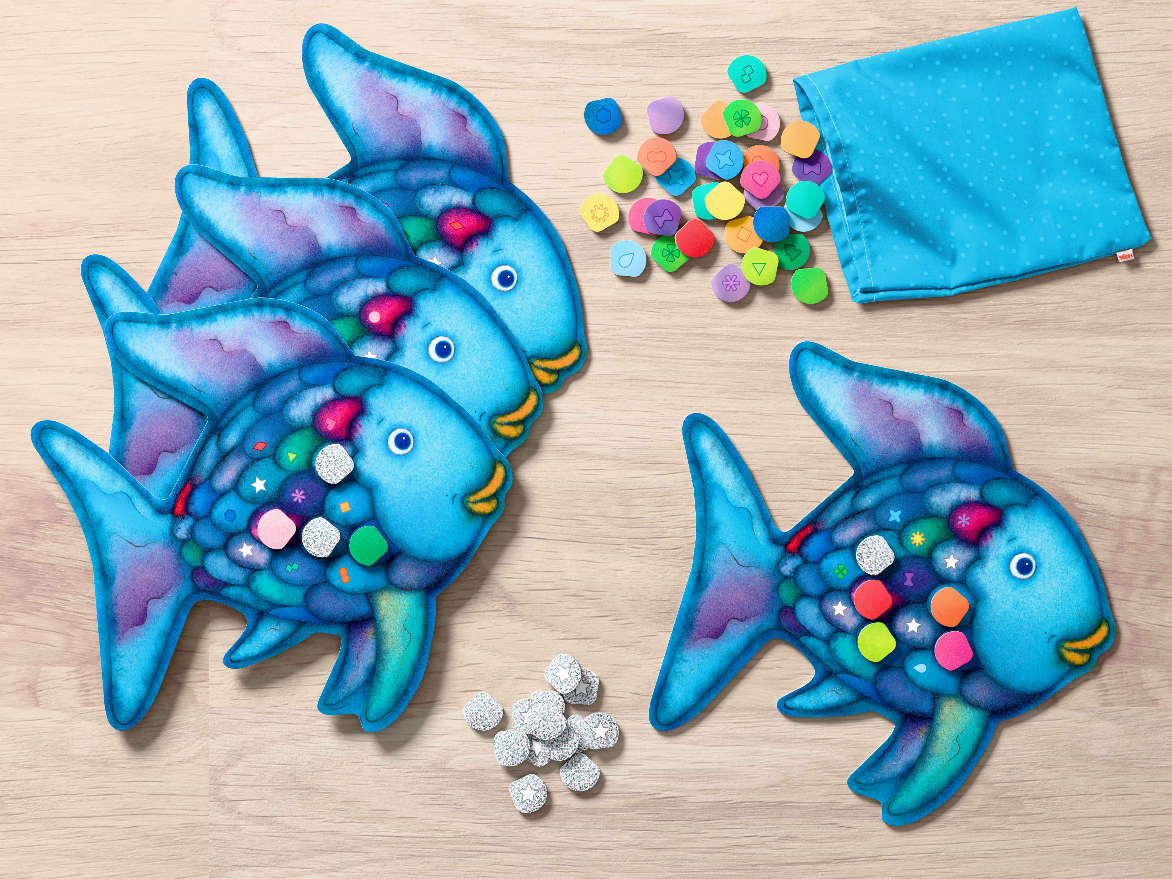 Der Regenbogenfisch – Glitzer-Bingo