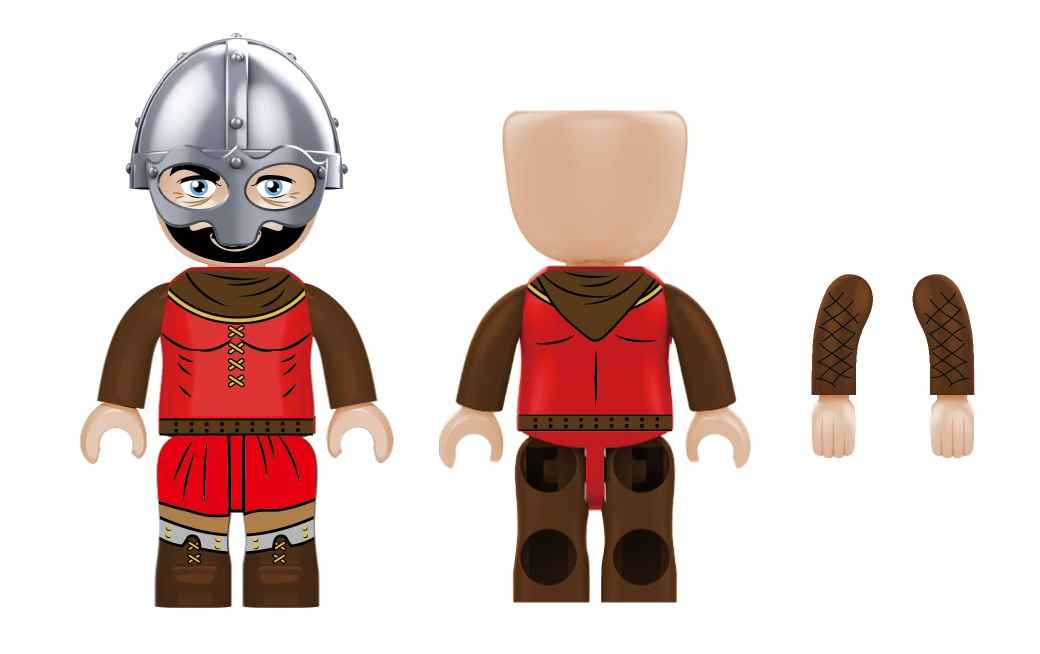 Herocraft KIDDIZ Figuren-Pack: Ritter