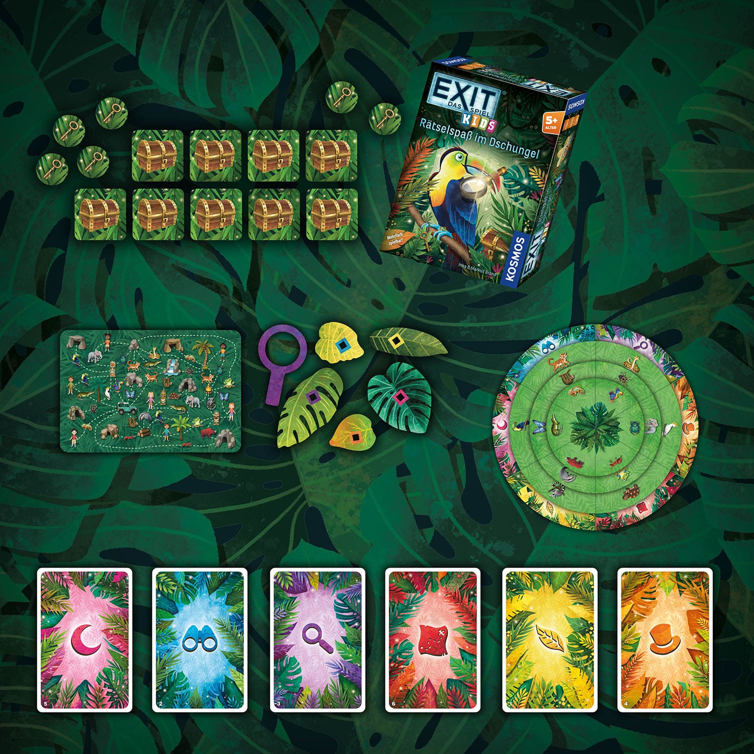 EXIT – Das Spiel Kids: Rätselspaß im Dschungel