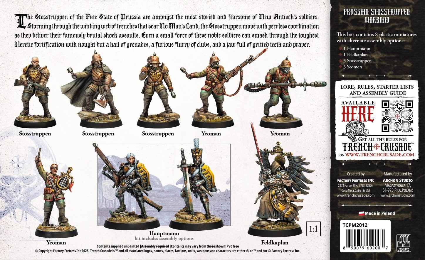 Trench Crusade: Prussian Stosstruppen Warband