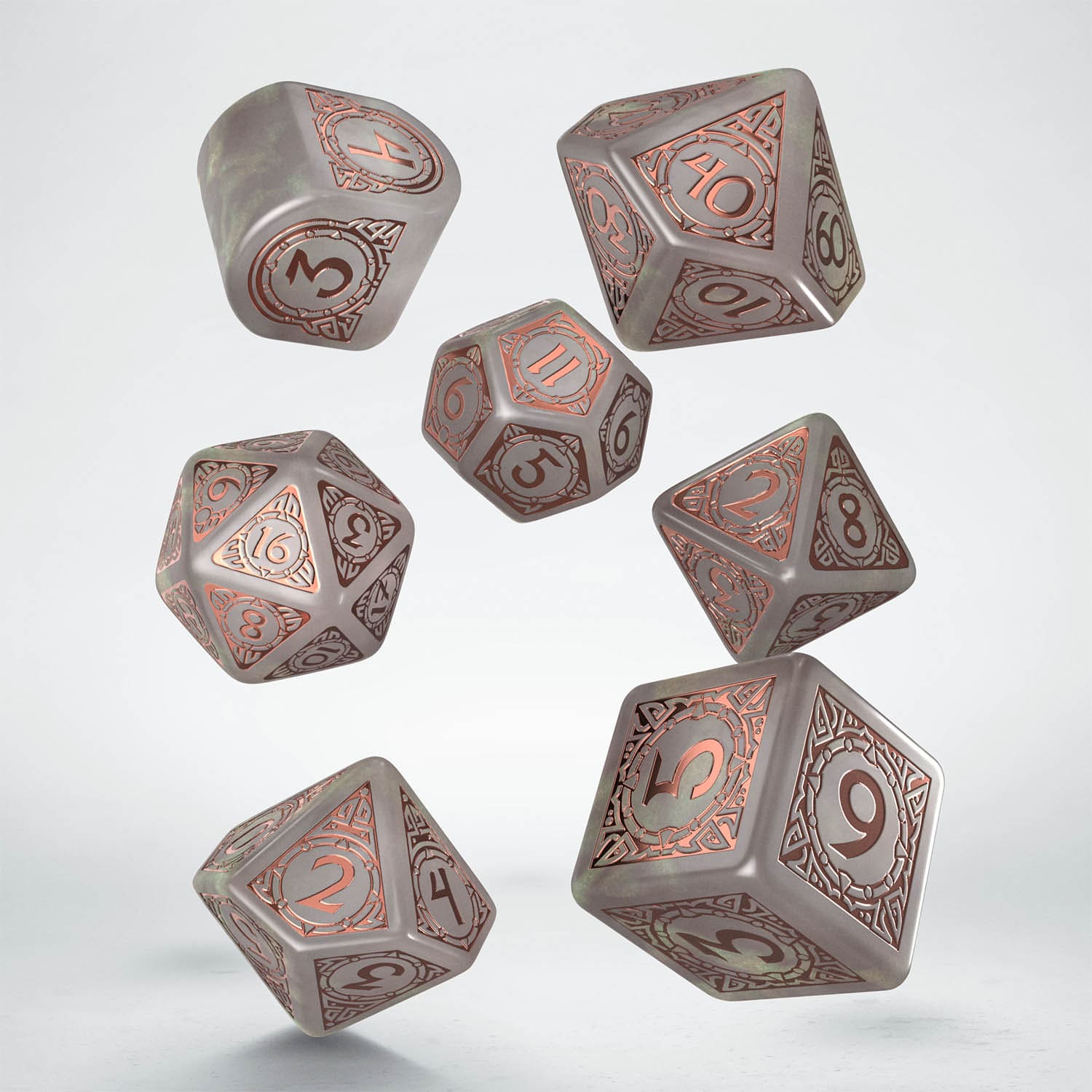 Viking Modern Dice Set: Niflheim (7)