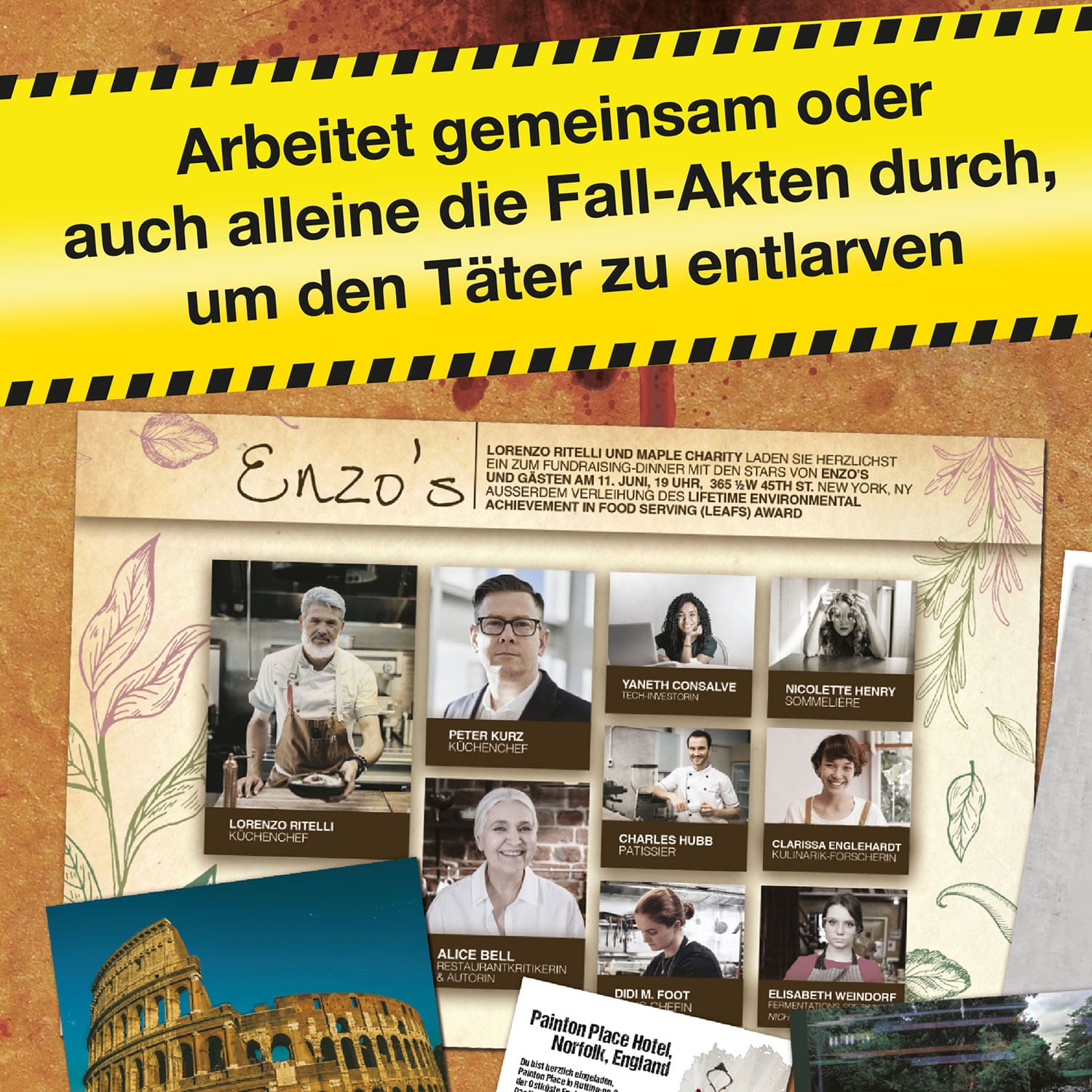 Murder Mystery Case File – Mord à la carte