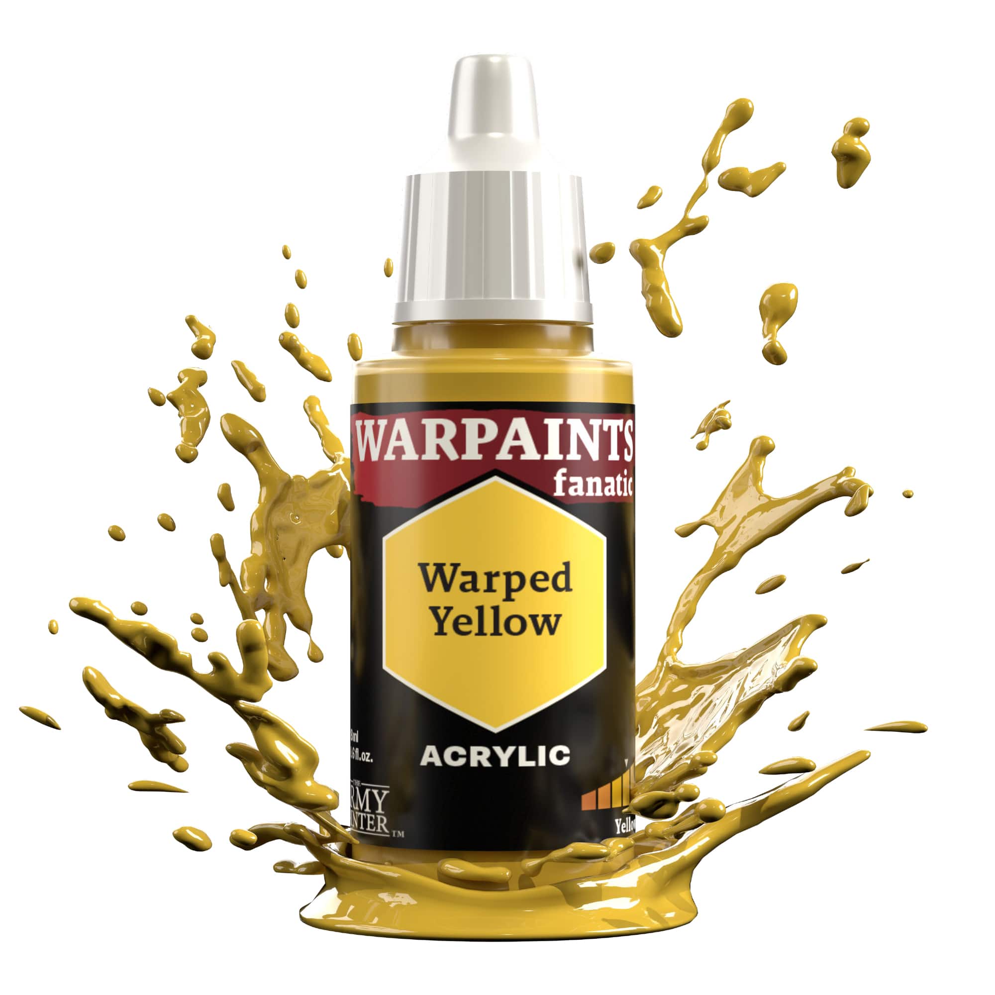 Army Painter Warpaints Fanatic: Warped Yellow (6)