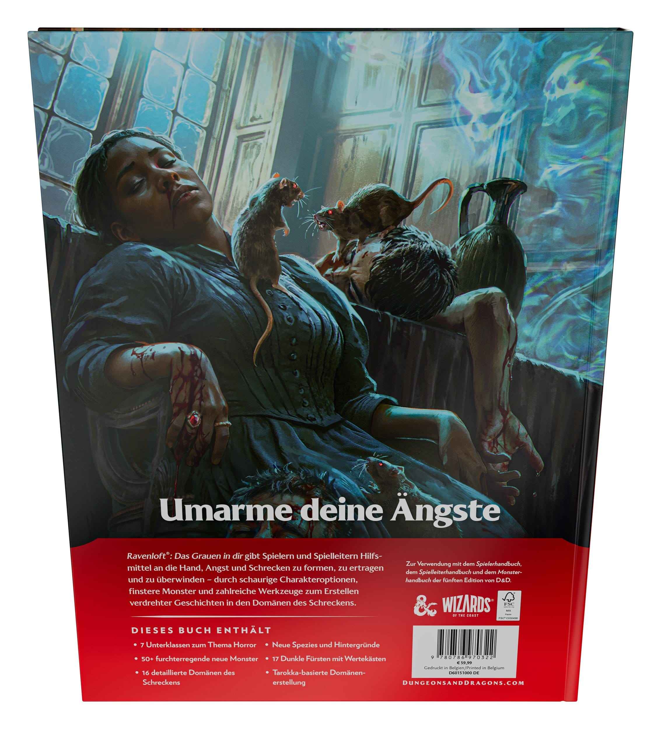 D&D RPG Ravenloft: Das Grauen in Dir Buch (deutsch)