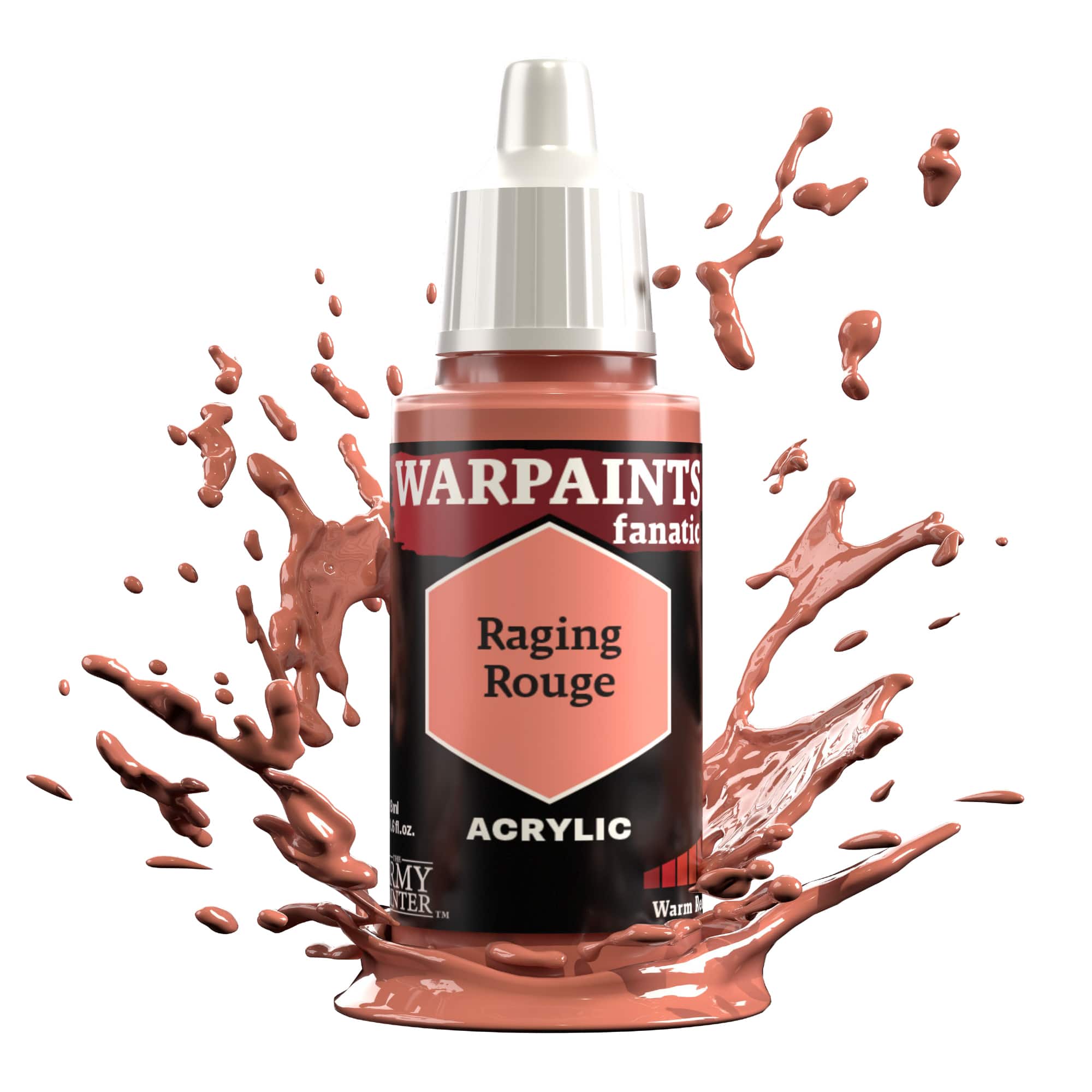 Army Painter Warpaints Fanatic: Raging Rouge (6)