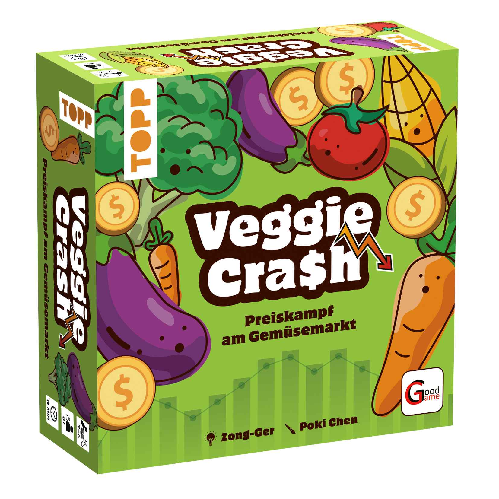Veggie Crash Kartenspiel