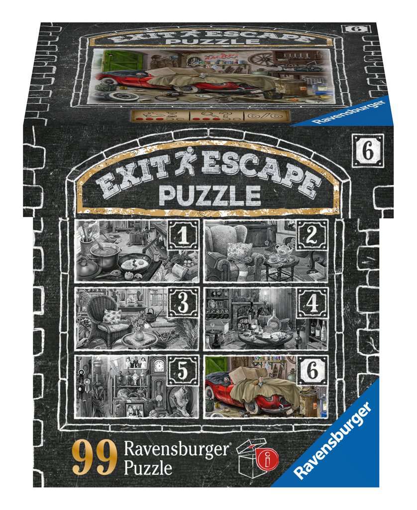 EXIT Puzzle: Im Gutshaus – Garage (99 Teile)