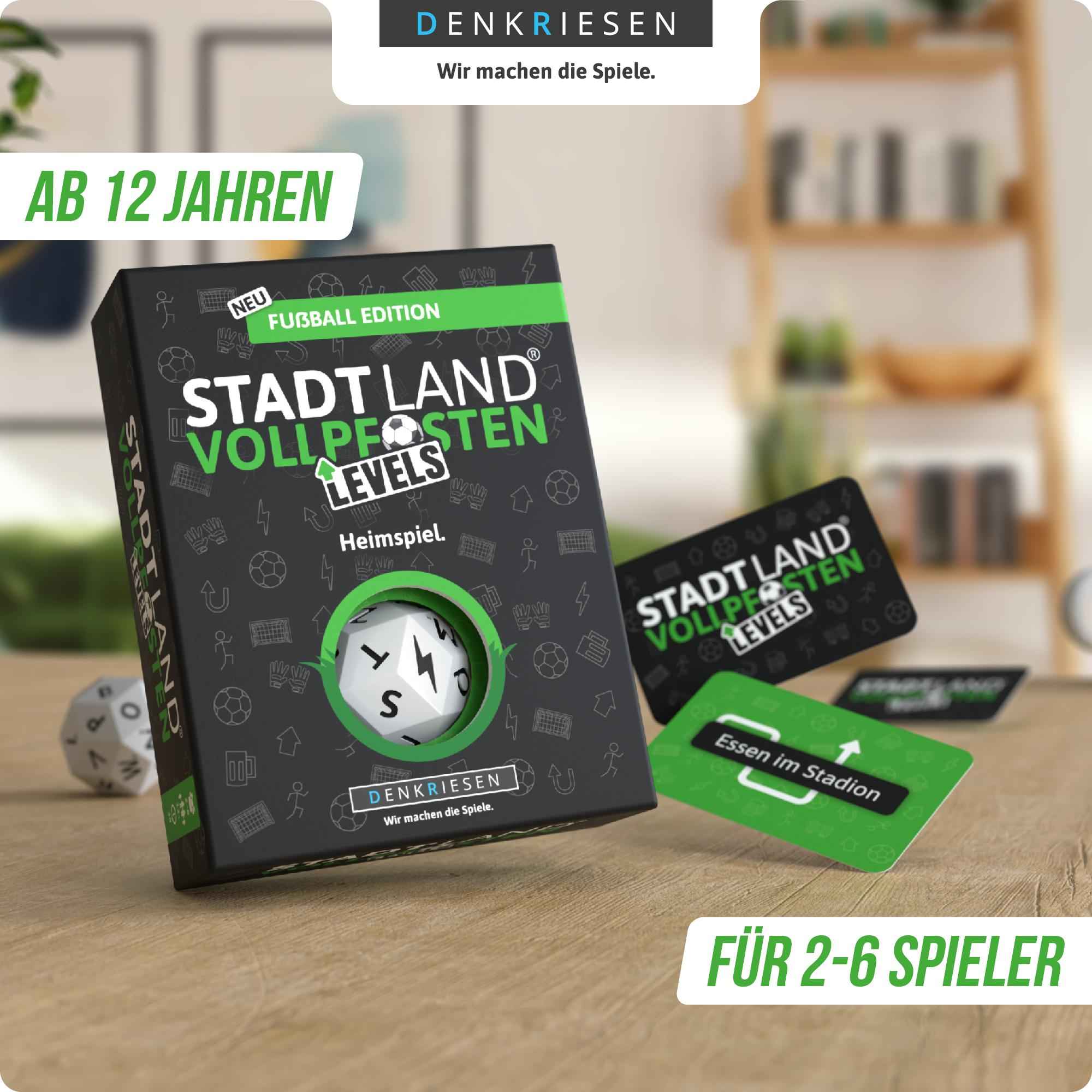 STADT LAND VOLLPFOSTEN – Levels - FUSSBALL EDITION - "Heimspiel."