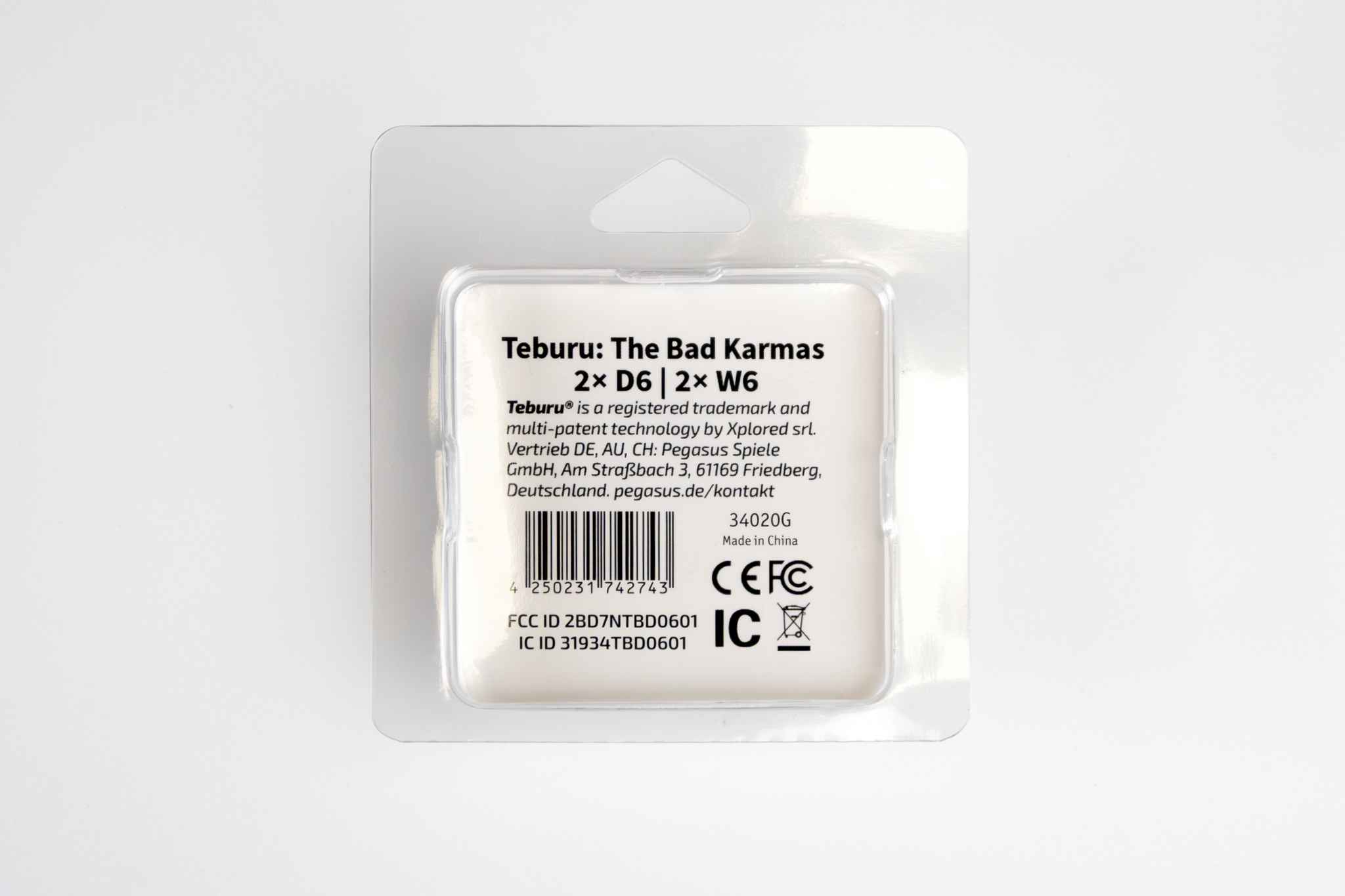 Teburu: The Bad Karmas – 2W6 Würfelset