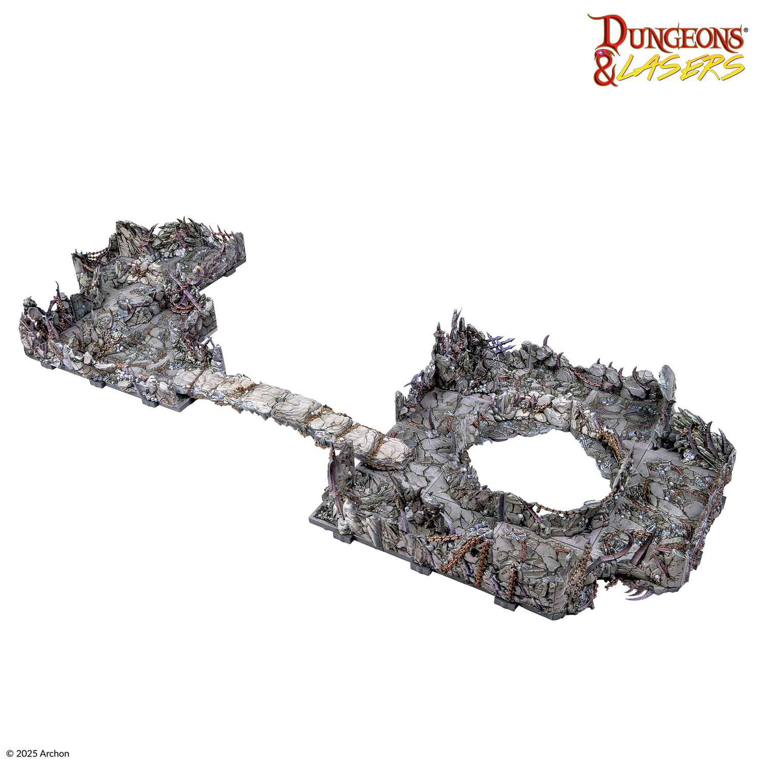 Dungeon&Lasers: Demonic Caves Pre-Painted