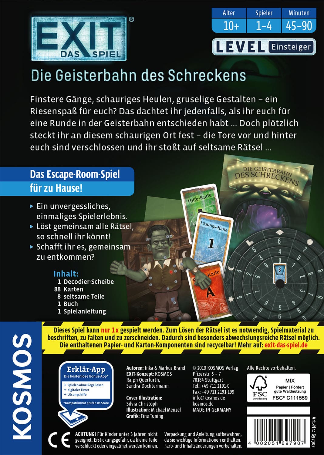 EXIT – Das Spiel: Die Geisterbahn des Schreckens