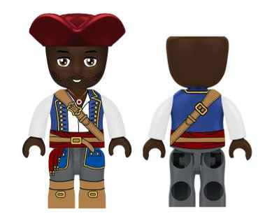 Herocraft KIDDIZ Figuren-Pack: Piraten Crew