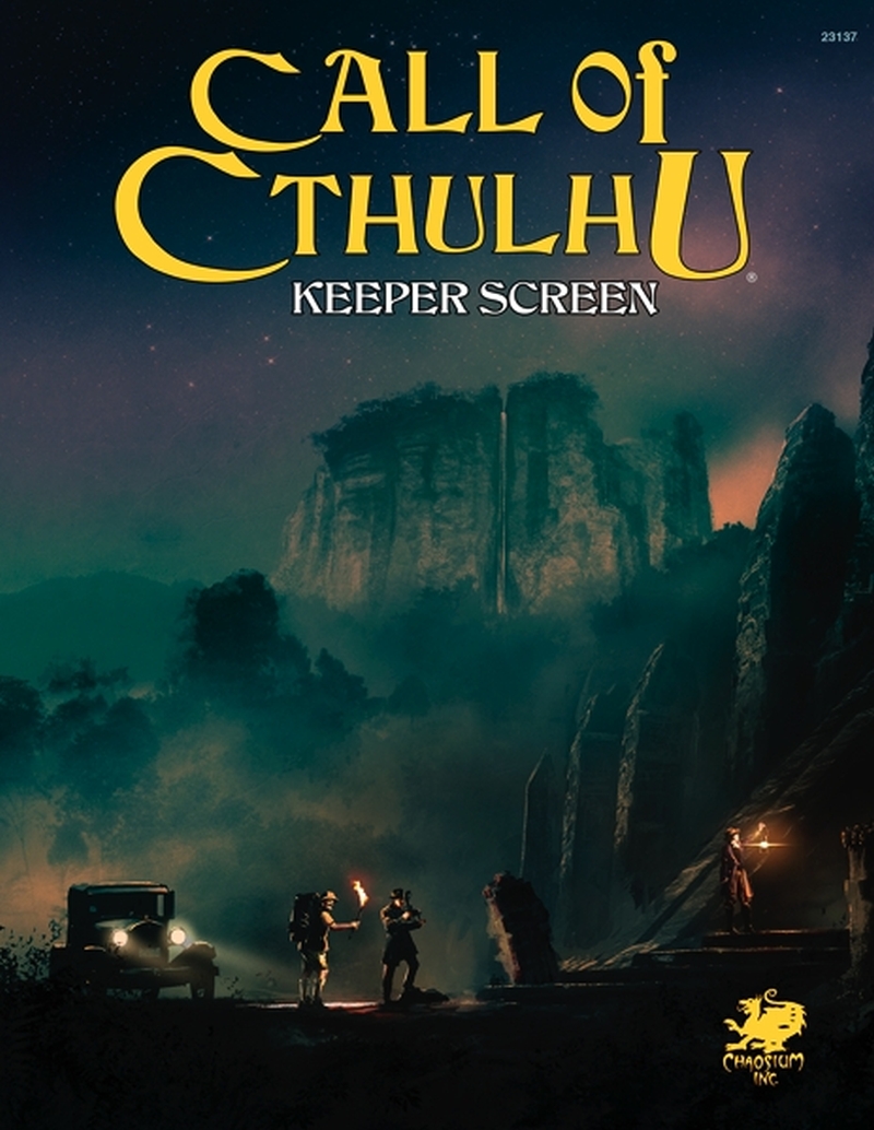 Cthulhu: 7th Edition Keeper Screen