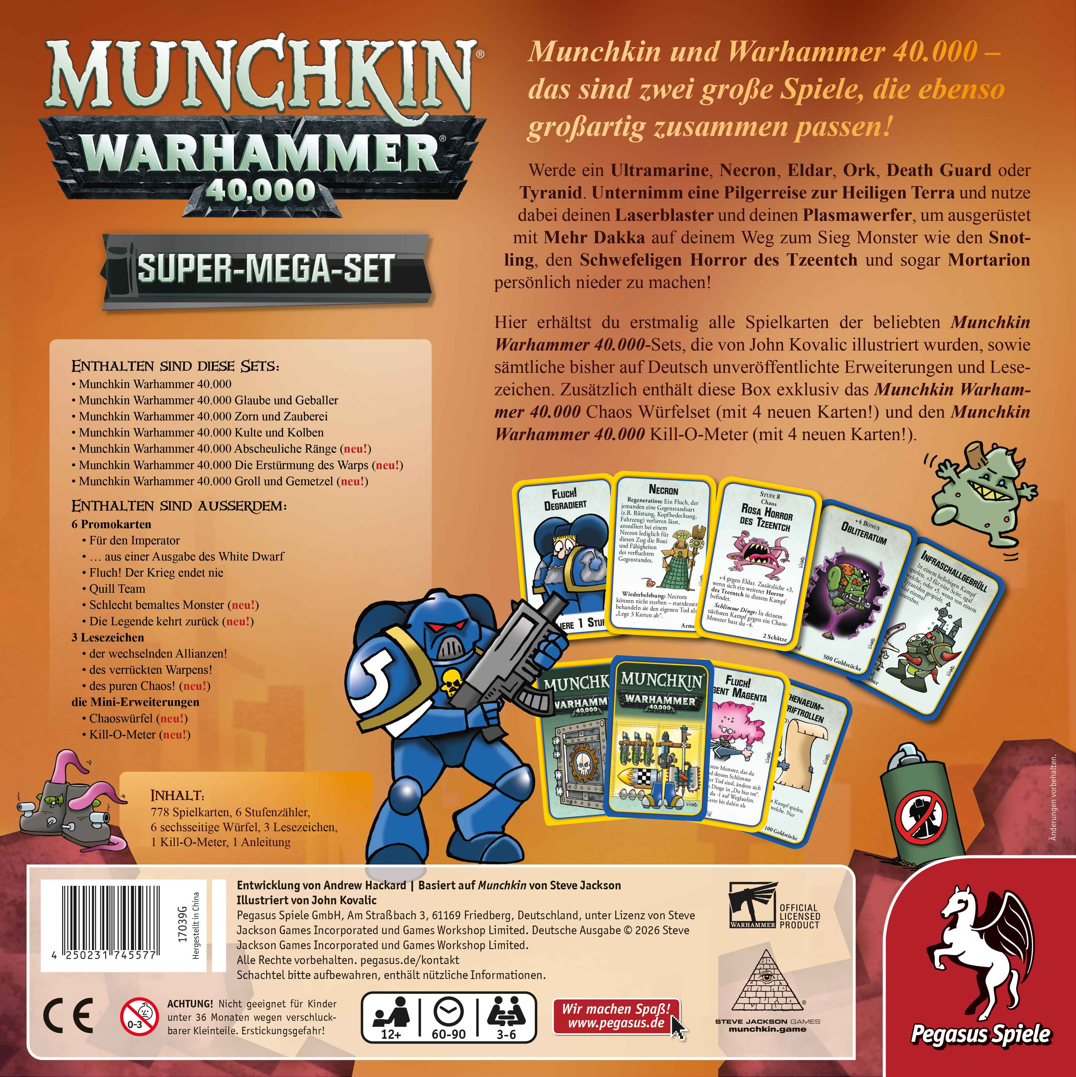 Munchkin Warhammer 40K Super Mega Set